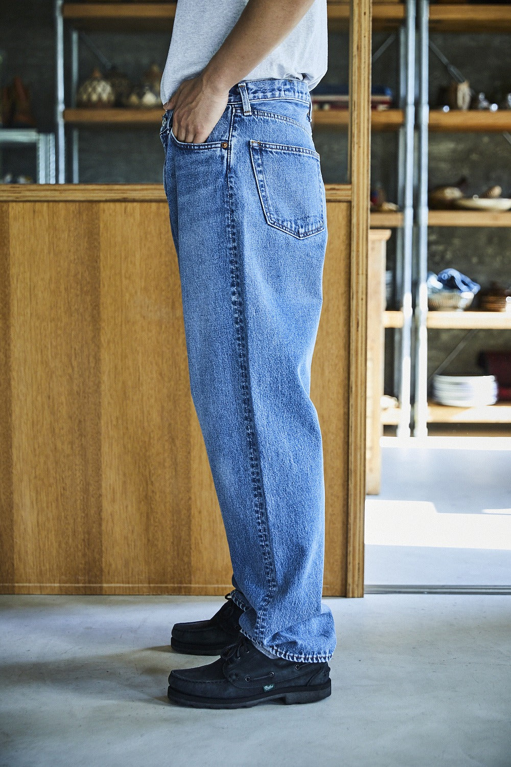 101 DAD'S FIT DENIM PANTS