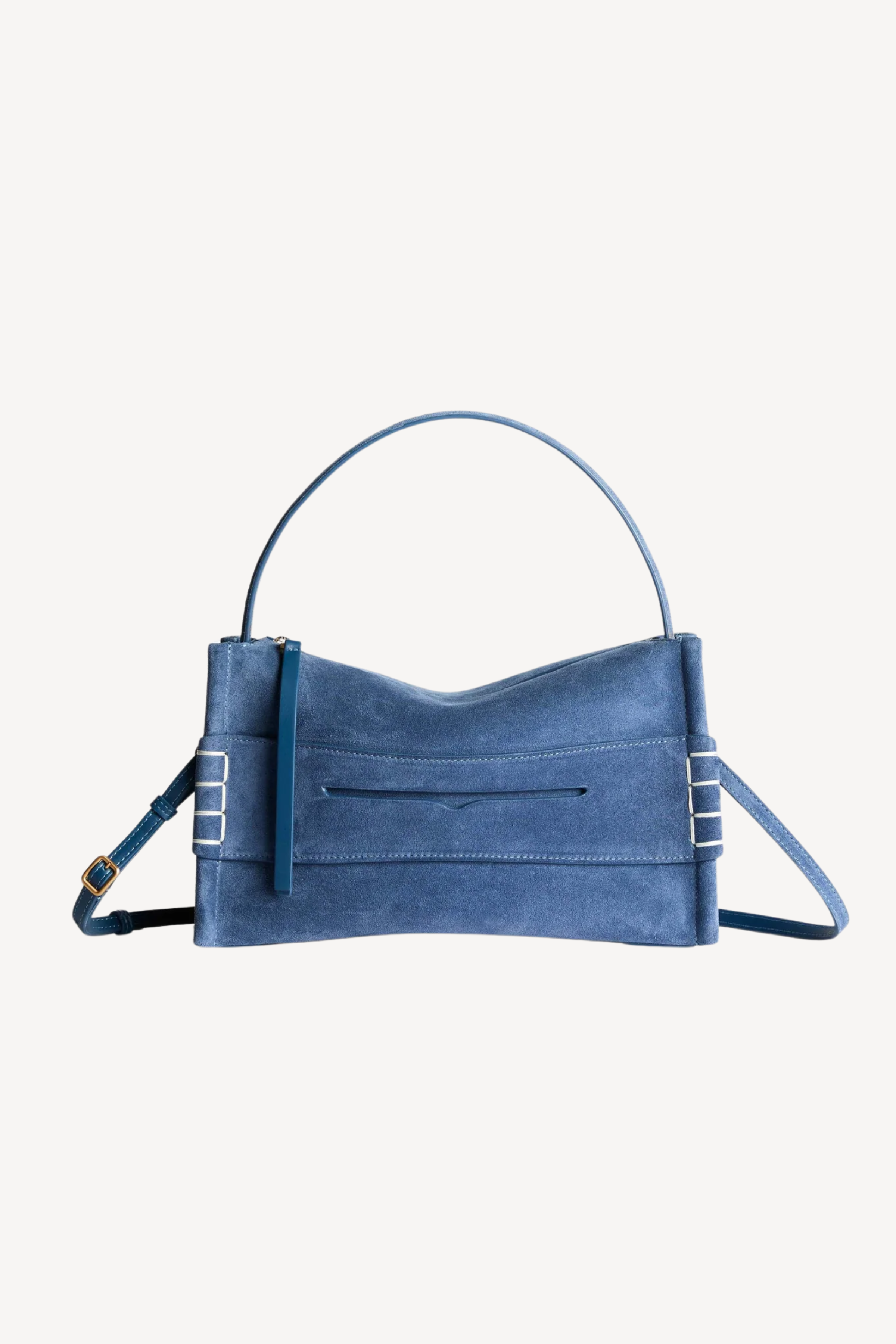 Suede Loafer Bag