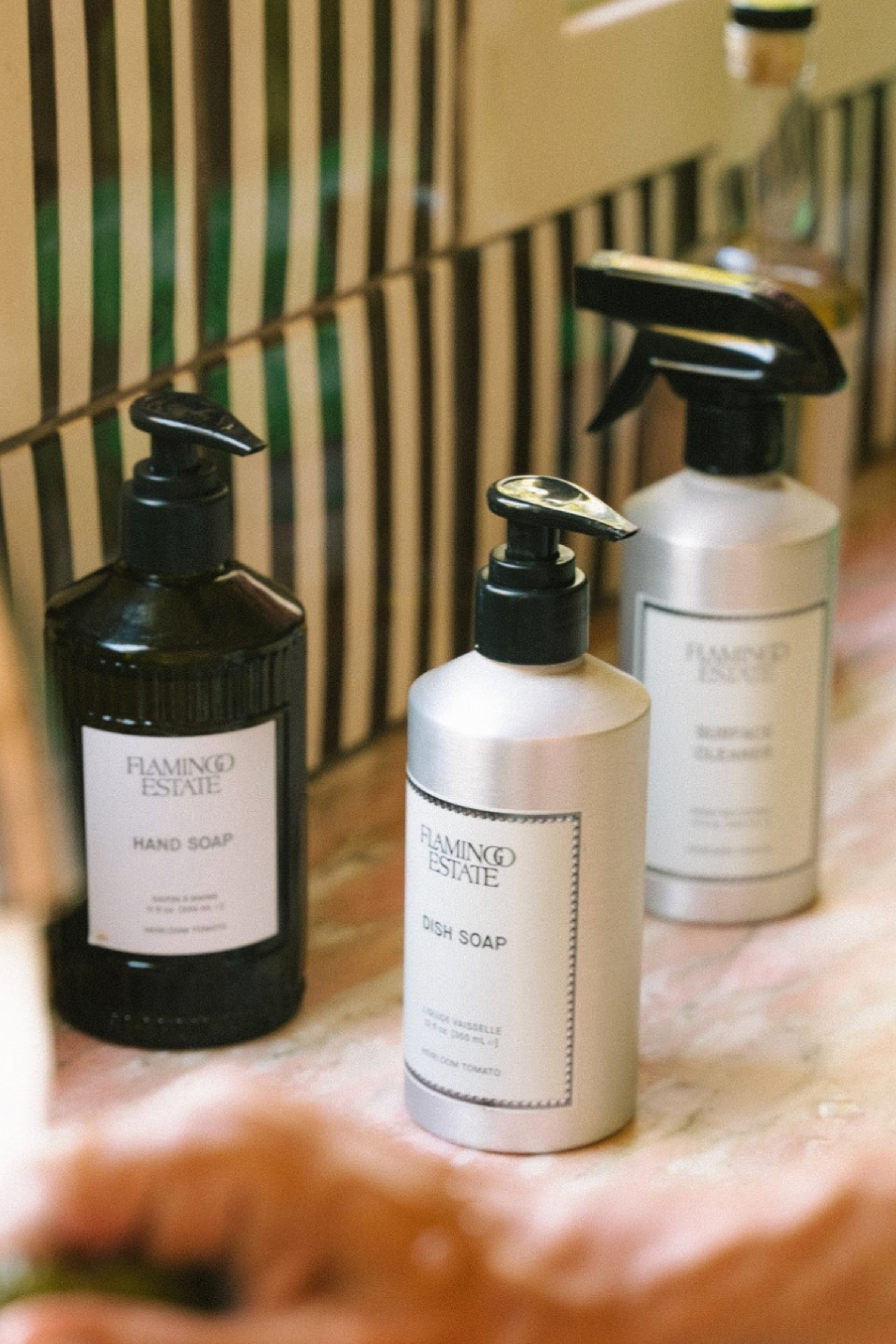 Heirloom Tomato Glass Hand Soap