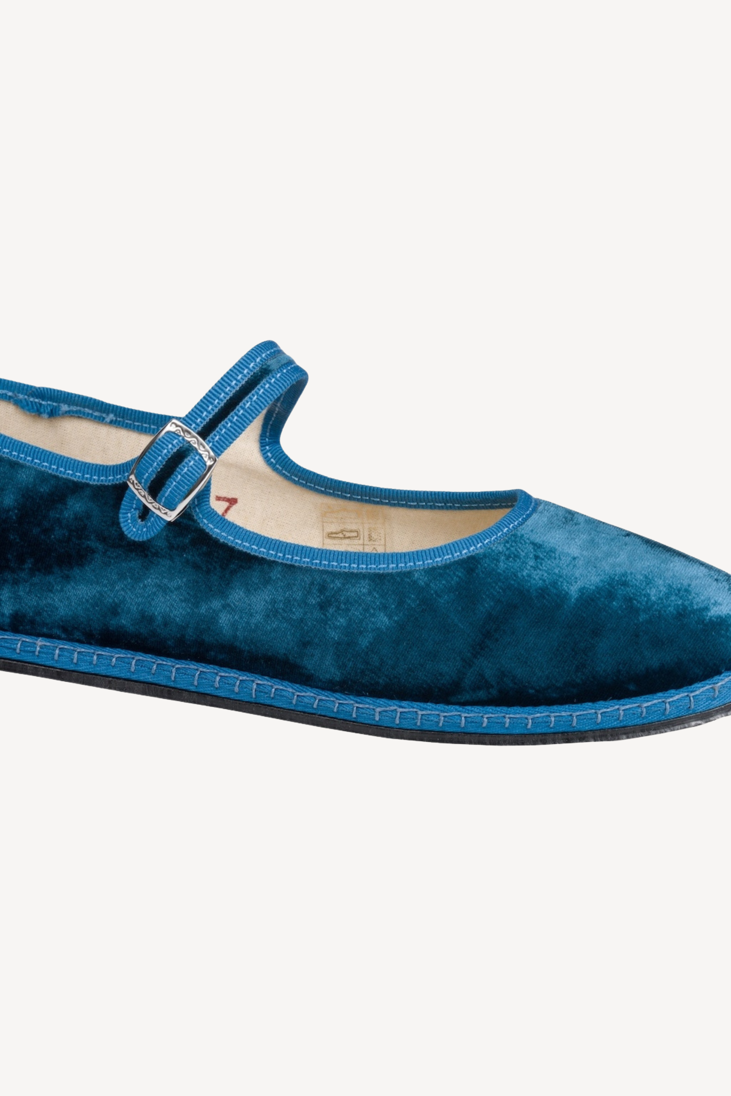 Satin Velvet Mary Jane