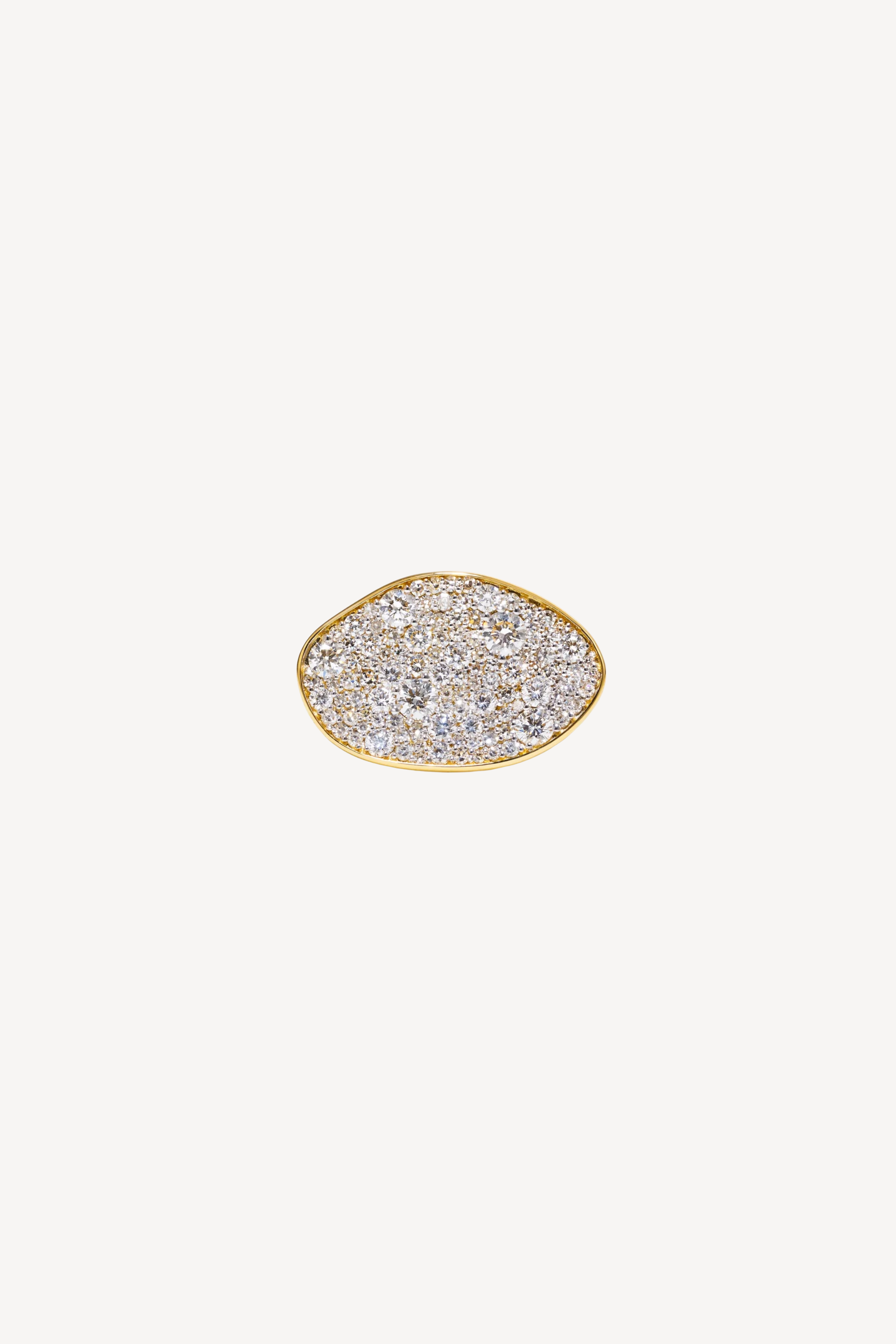 Diamond Cluster Ring