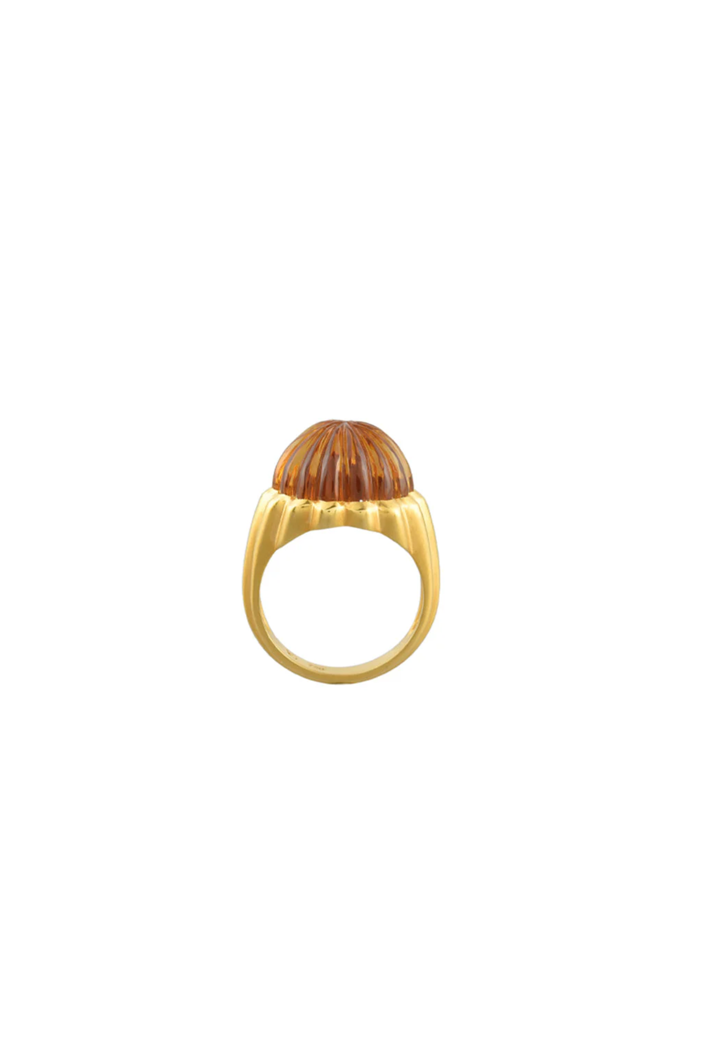 Colors Drop Ring Melon Citrine