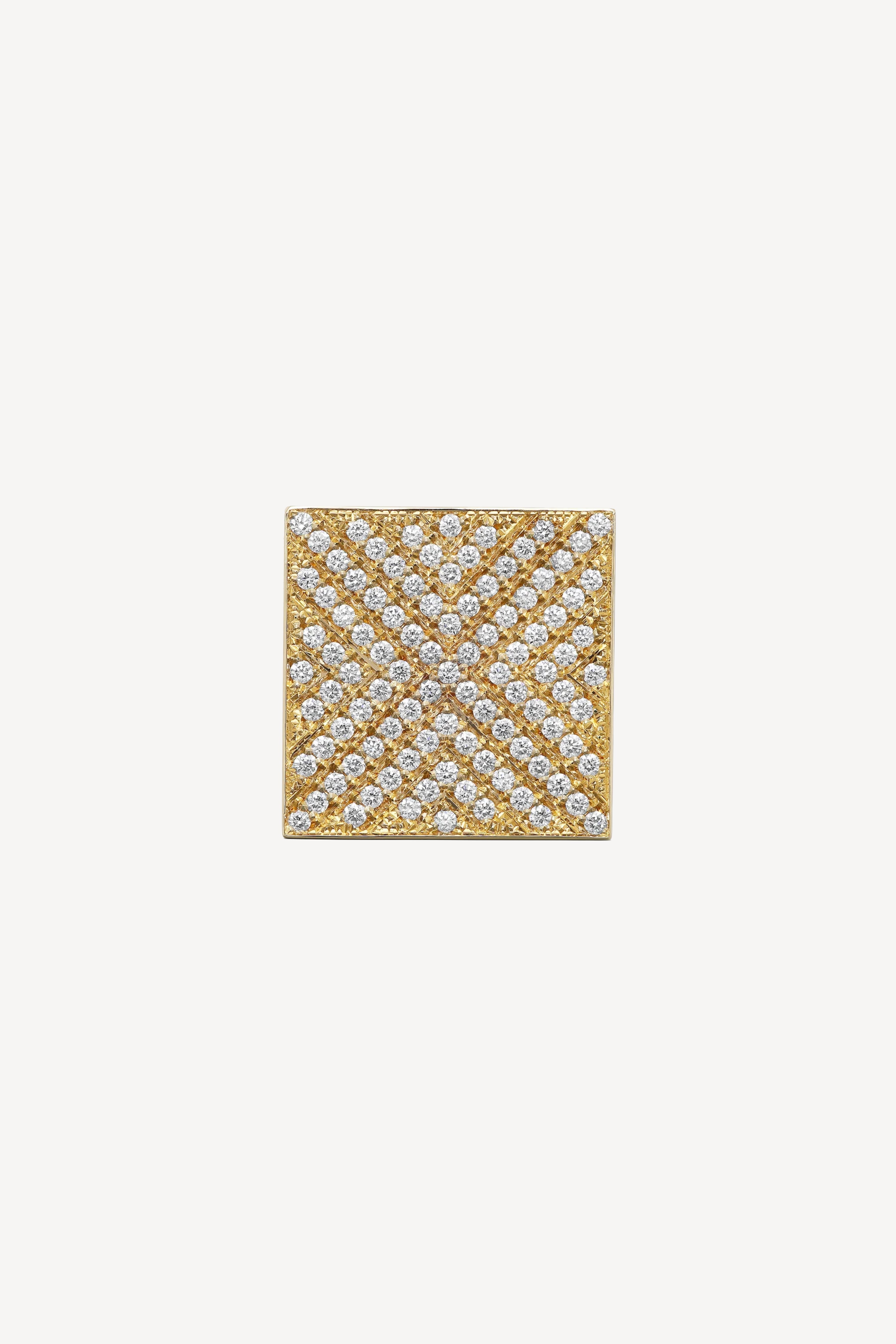 Mosaic Yellow Cufflinks