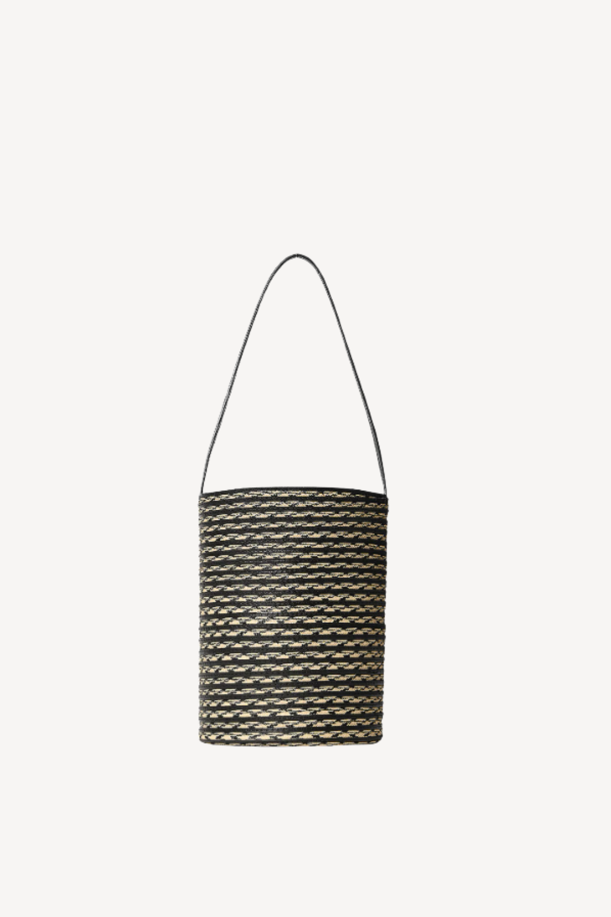 Small N/S Beau Raffia Tote