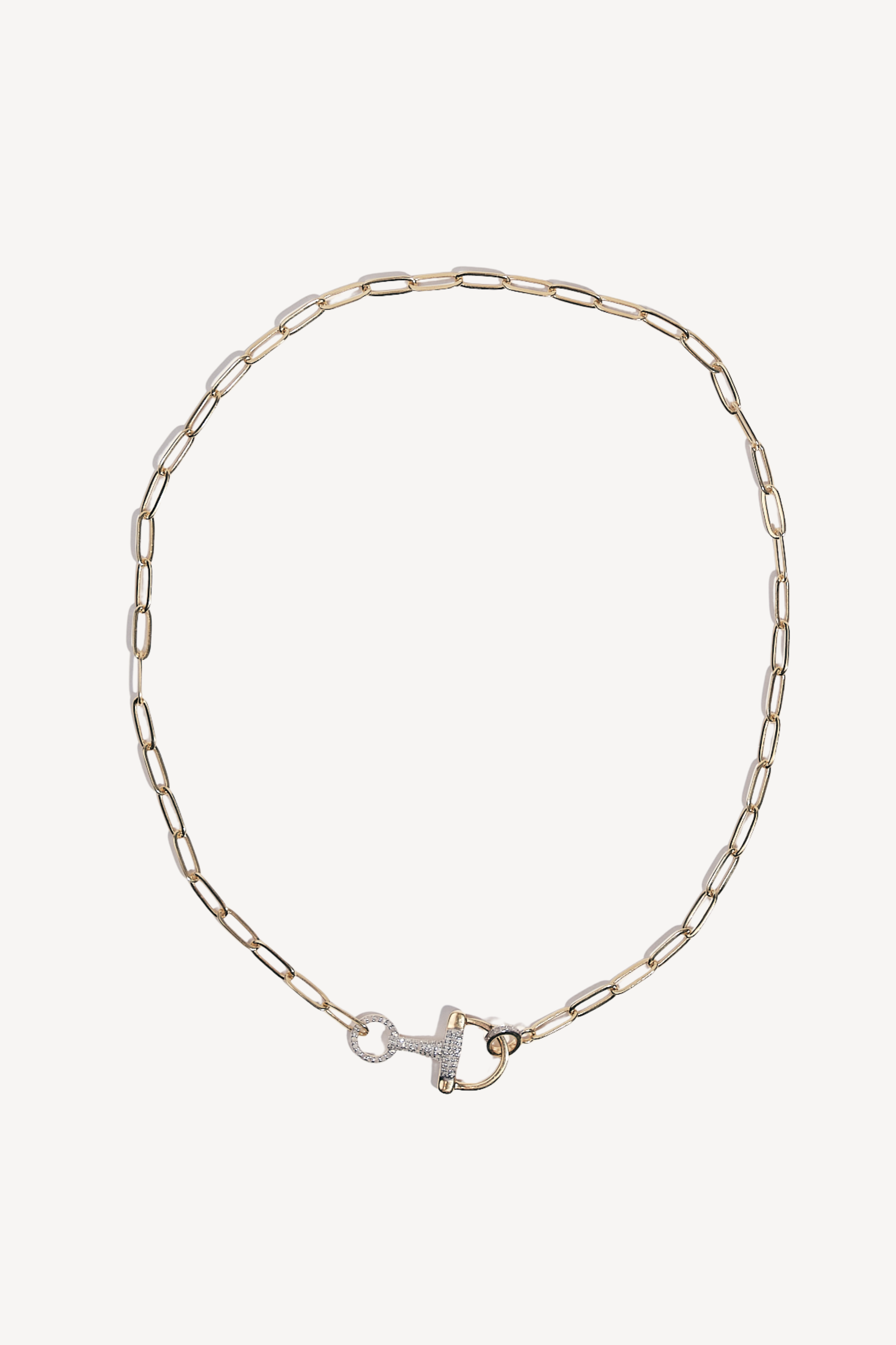 Horsebit Chain Necklace