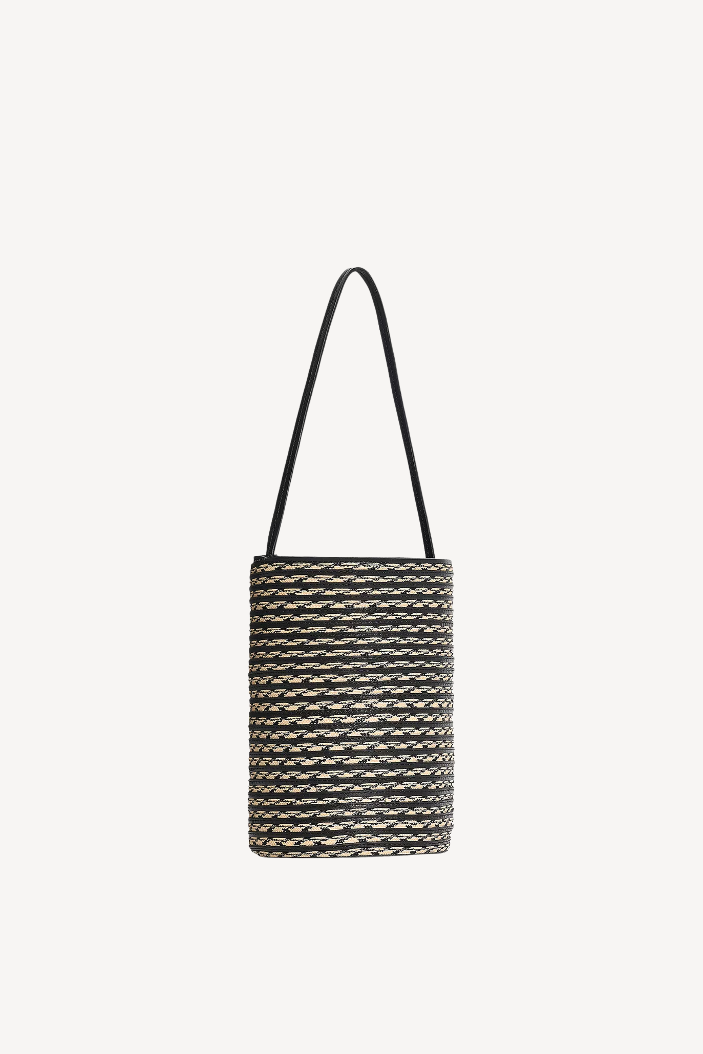 Small N/S Beau Raffia Tote