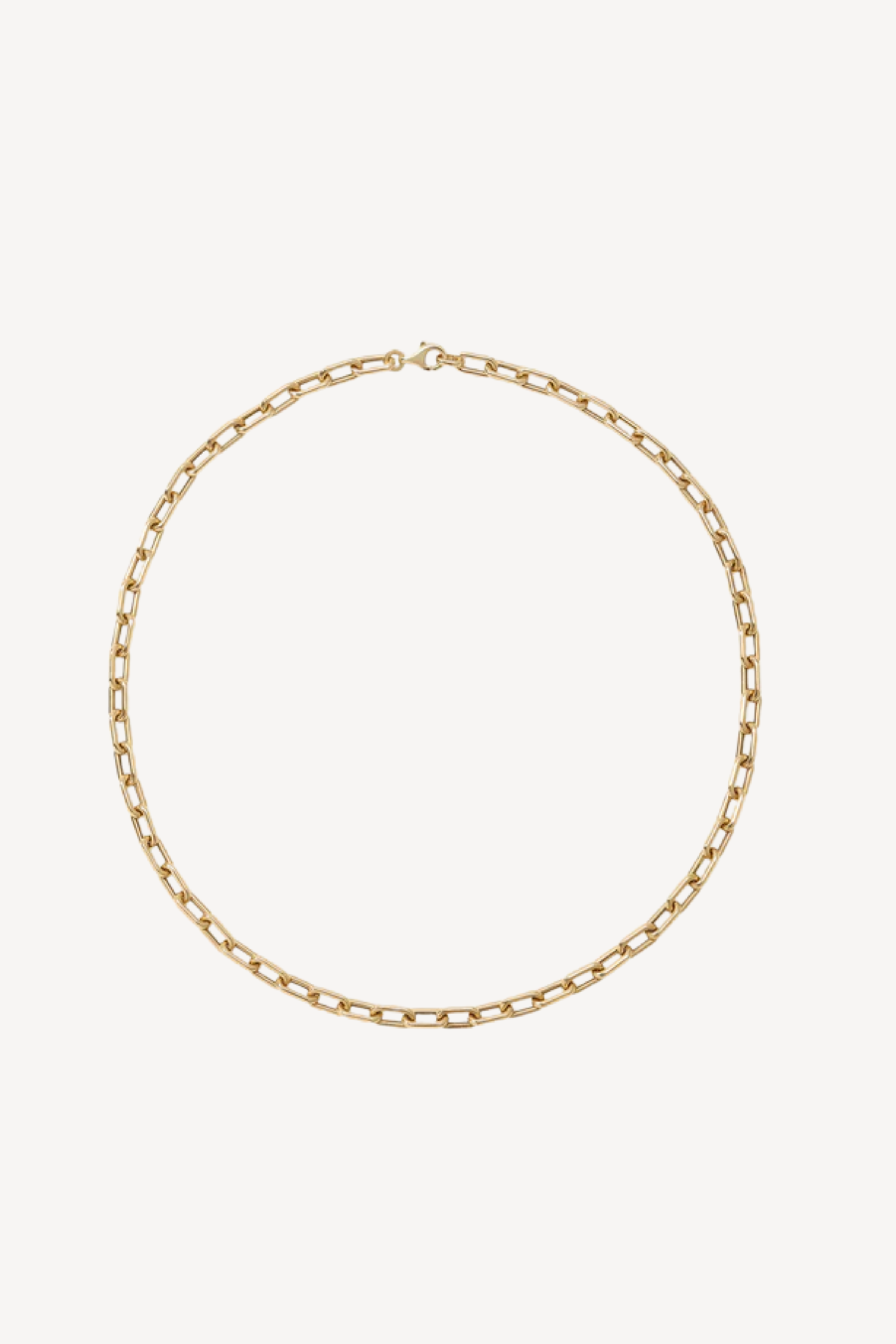 5.3mm Italian Chain Link Necklace - 16"