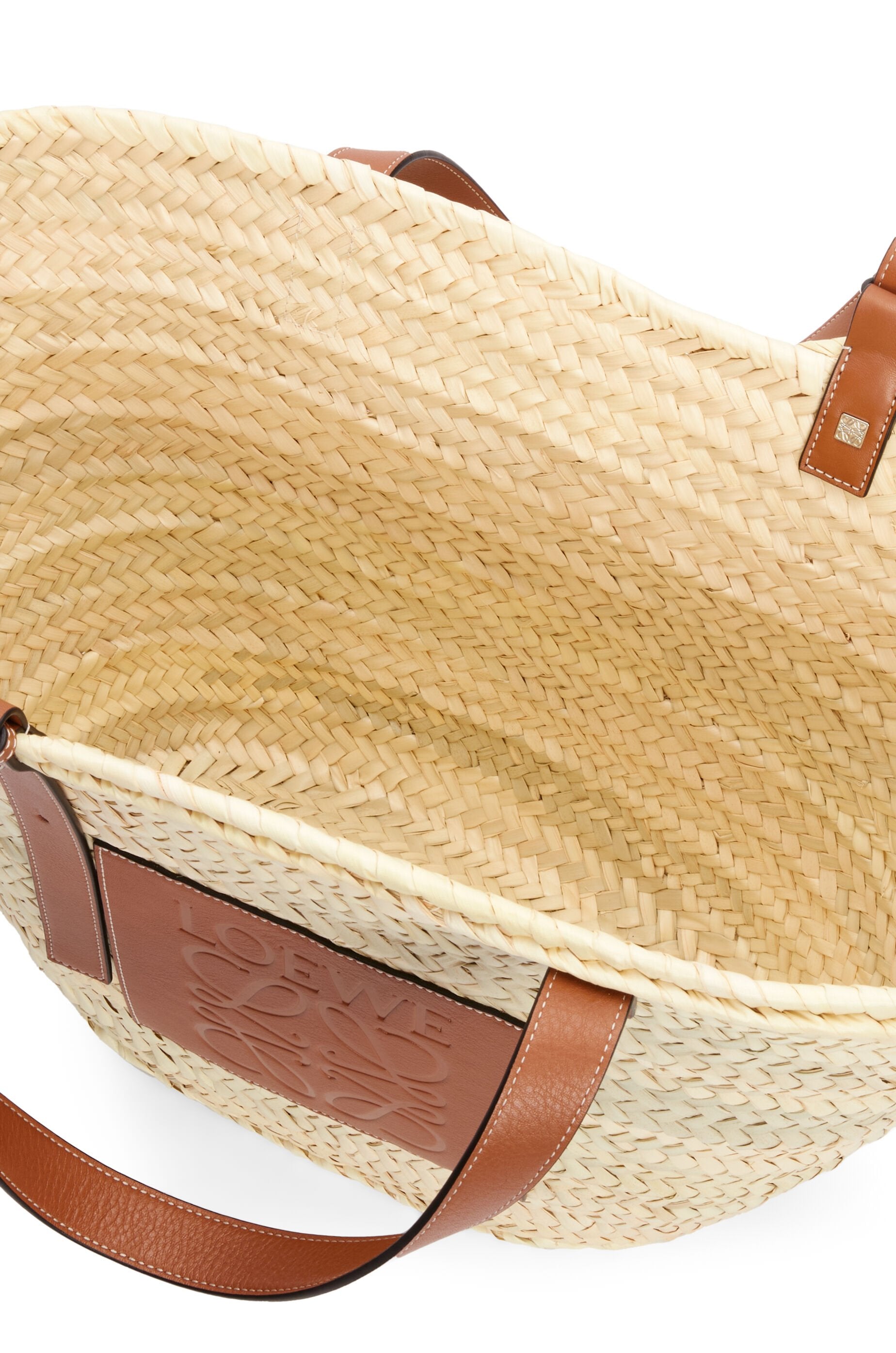 Natural Large Basket Bag