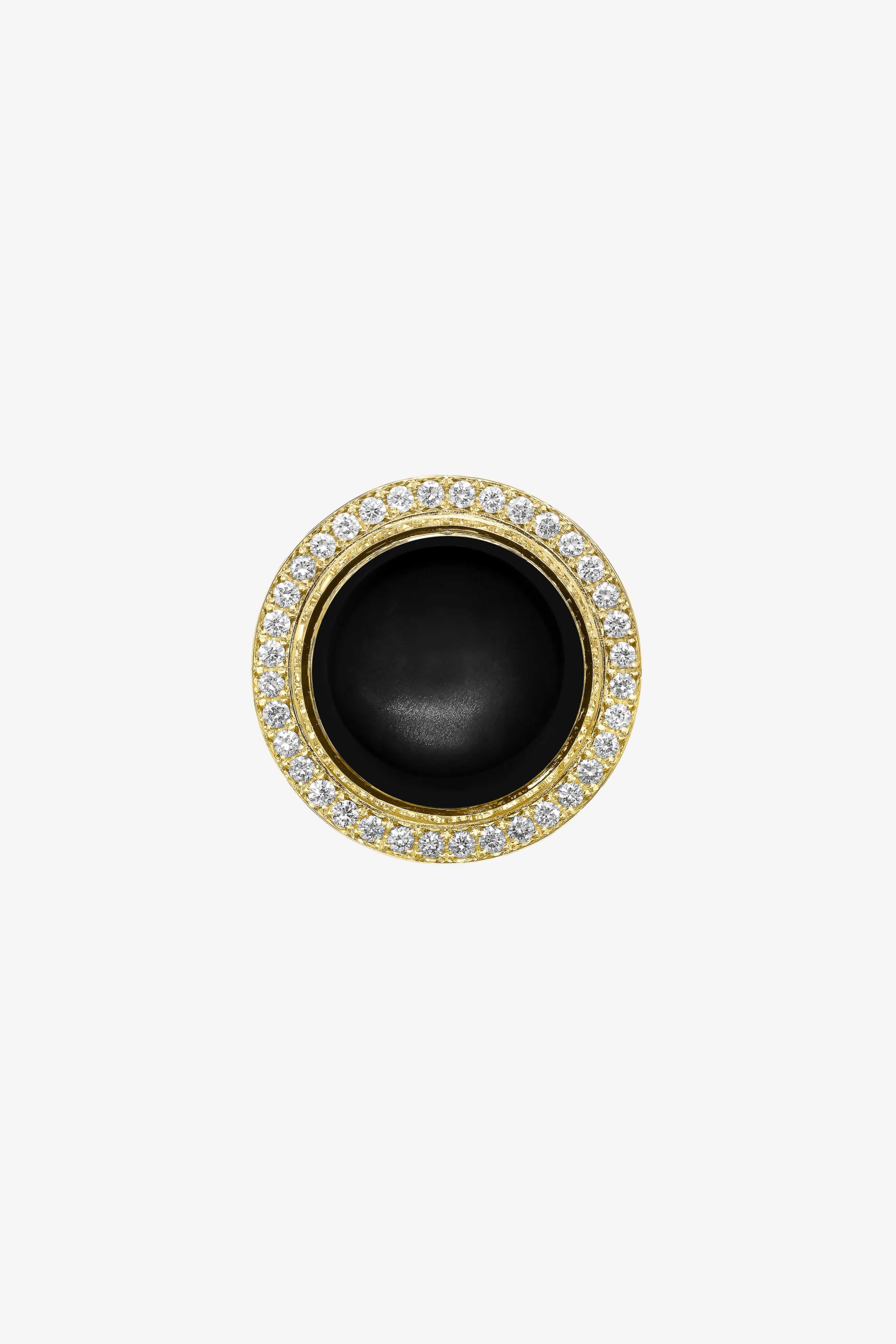 Black Moon Yellow Cufflinks