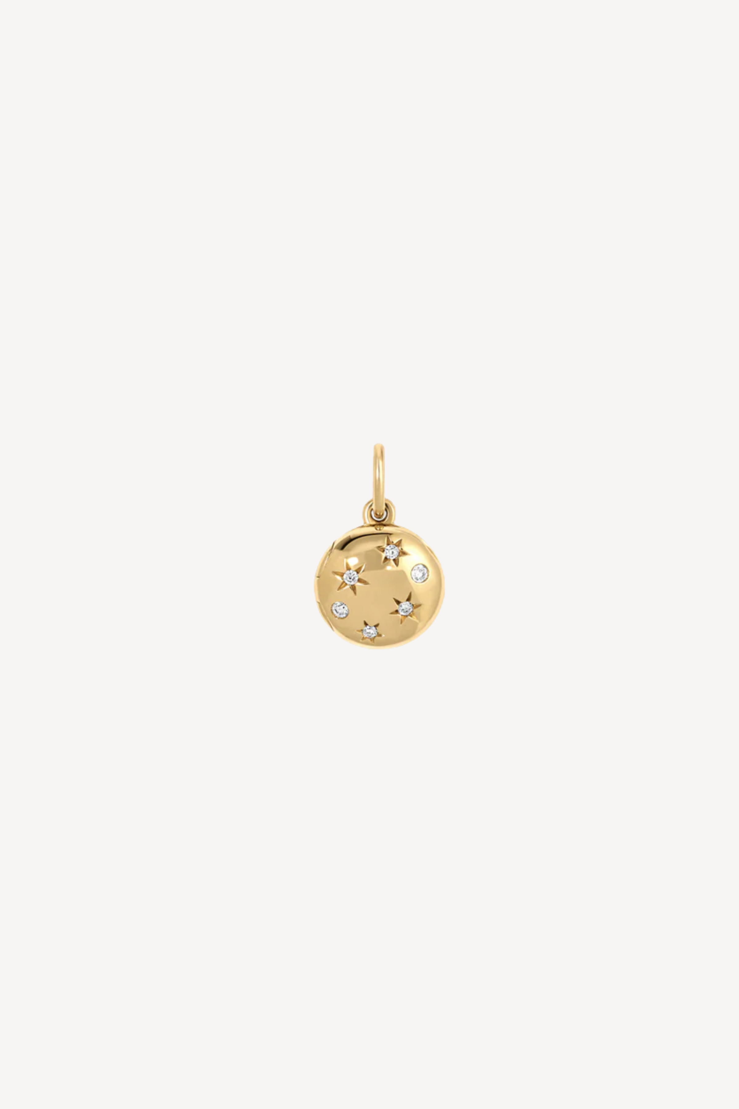Celestial Diamond Locket Mini Charm