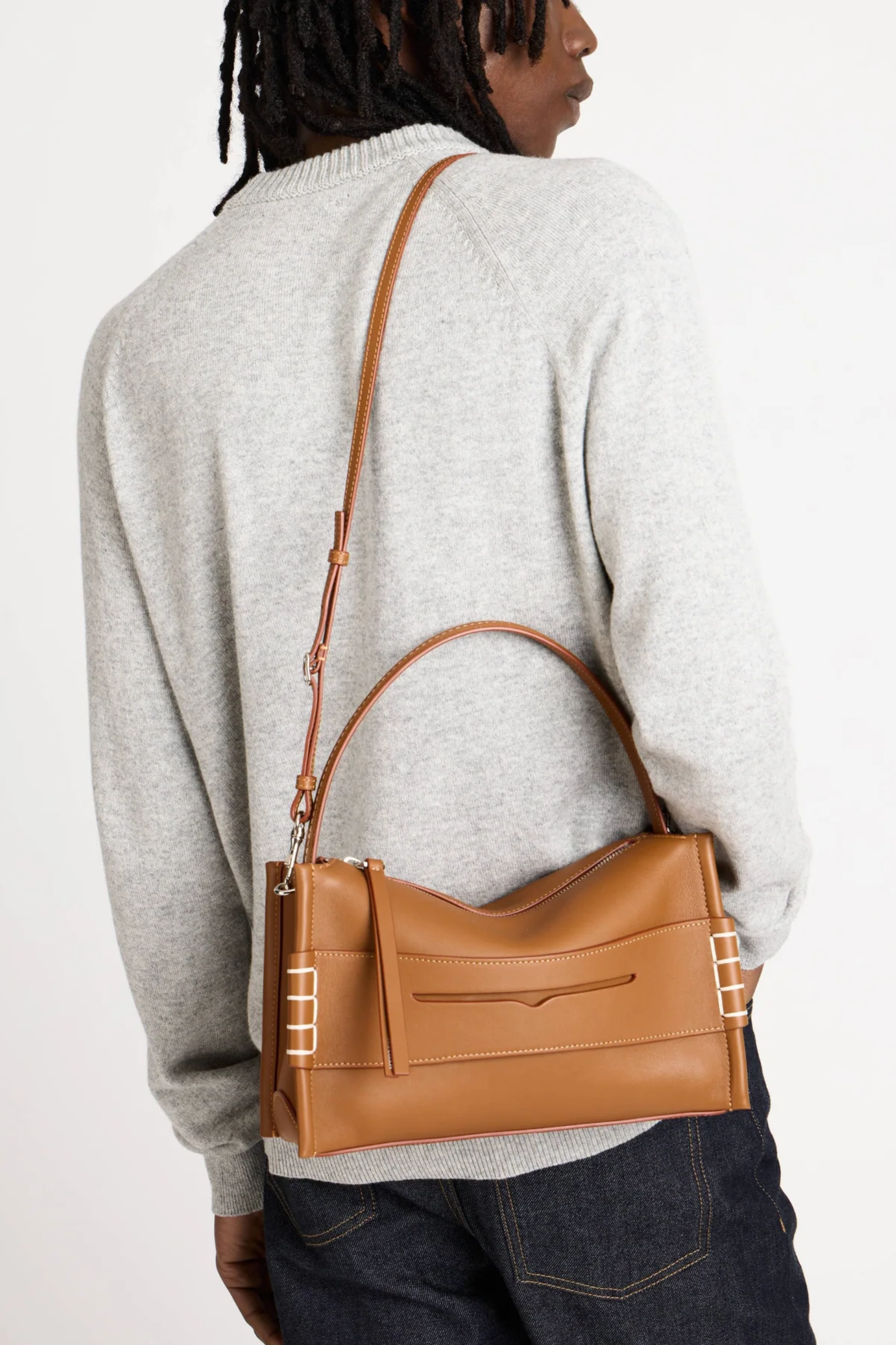 Leather Loafer Bag