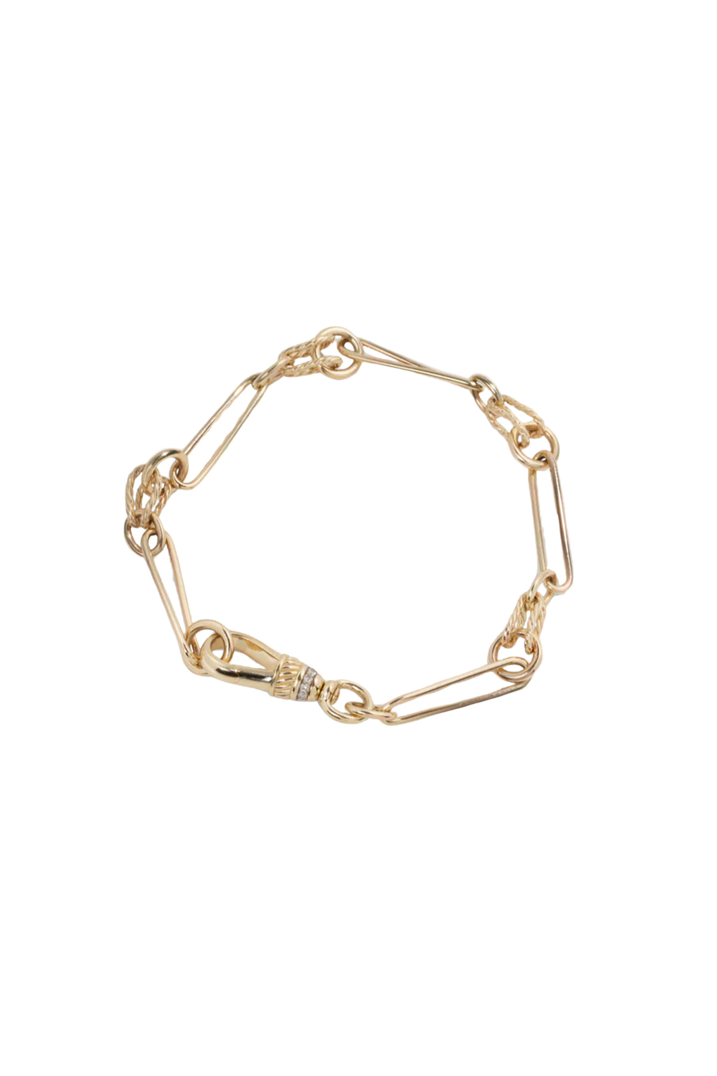 Twisted Link Bracelet