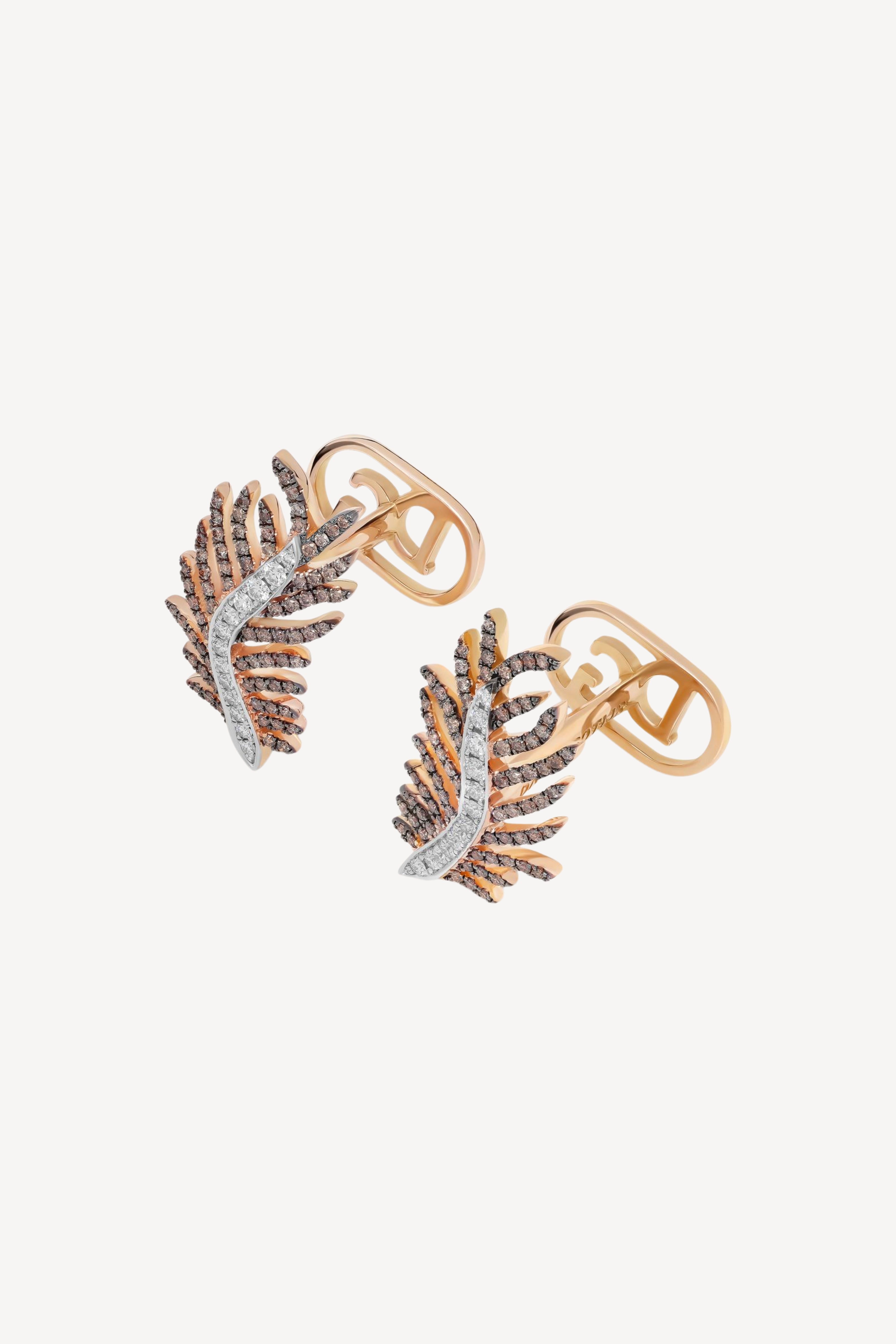 Feathery Charm Cufflink