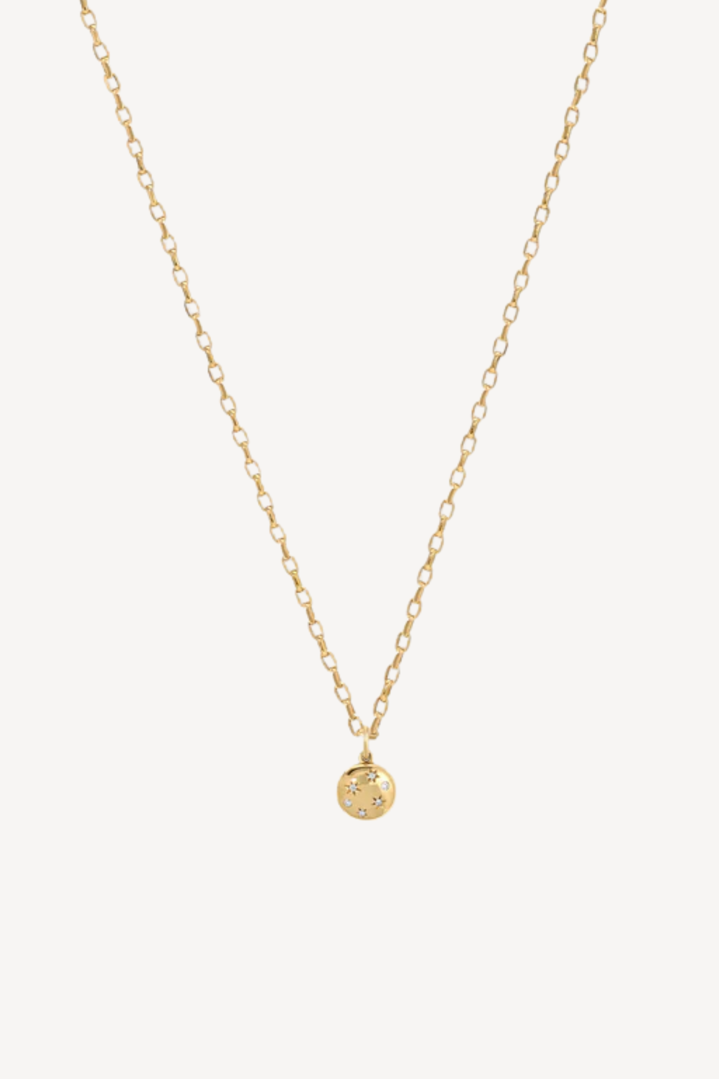 Celestial Diamond Locket Mini Charm