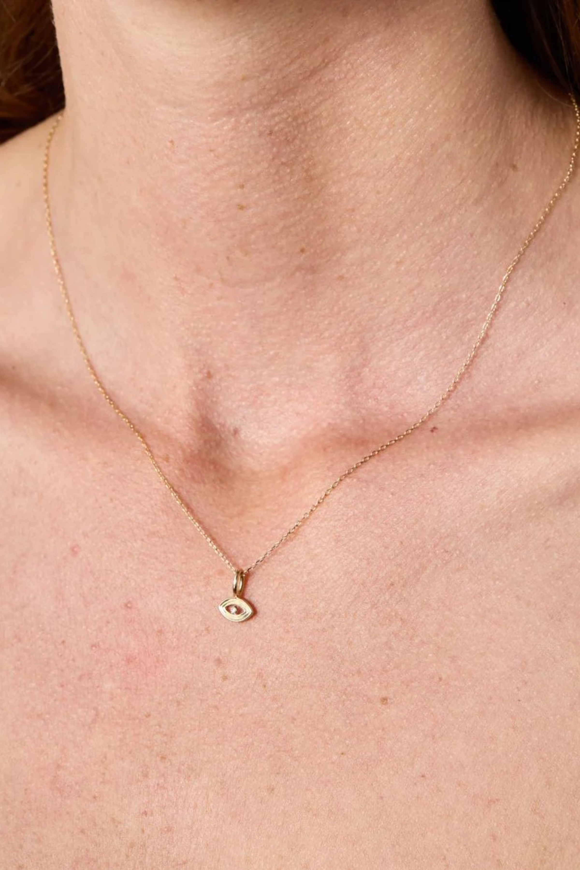 Groovy Diamond Evil Eye Mini Charm