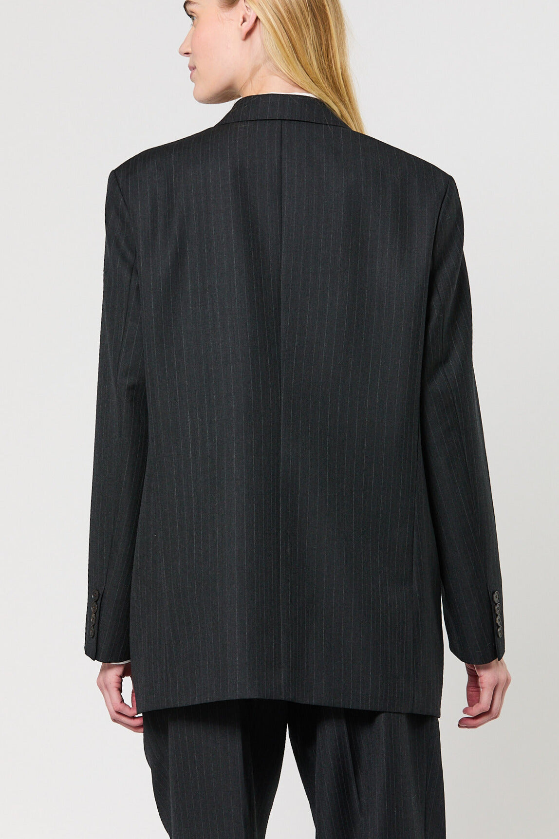 Wool Double Breasted Jacket