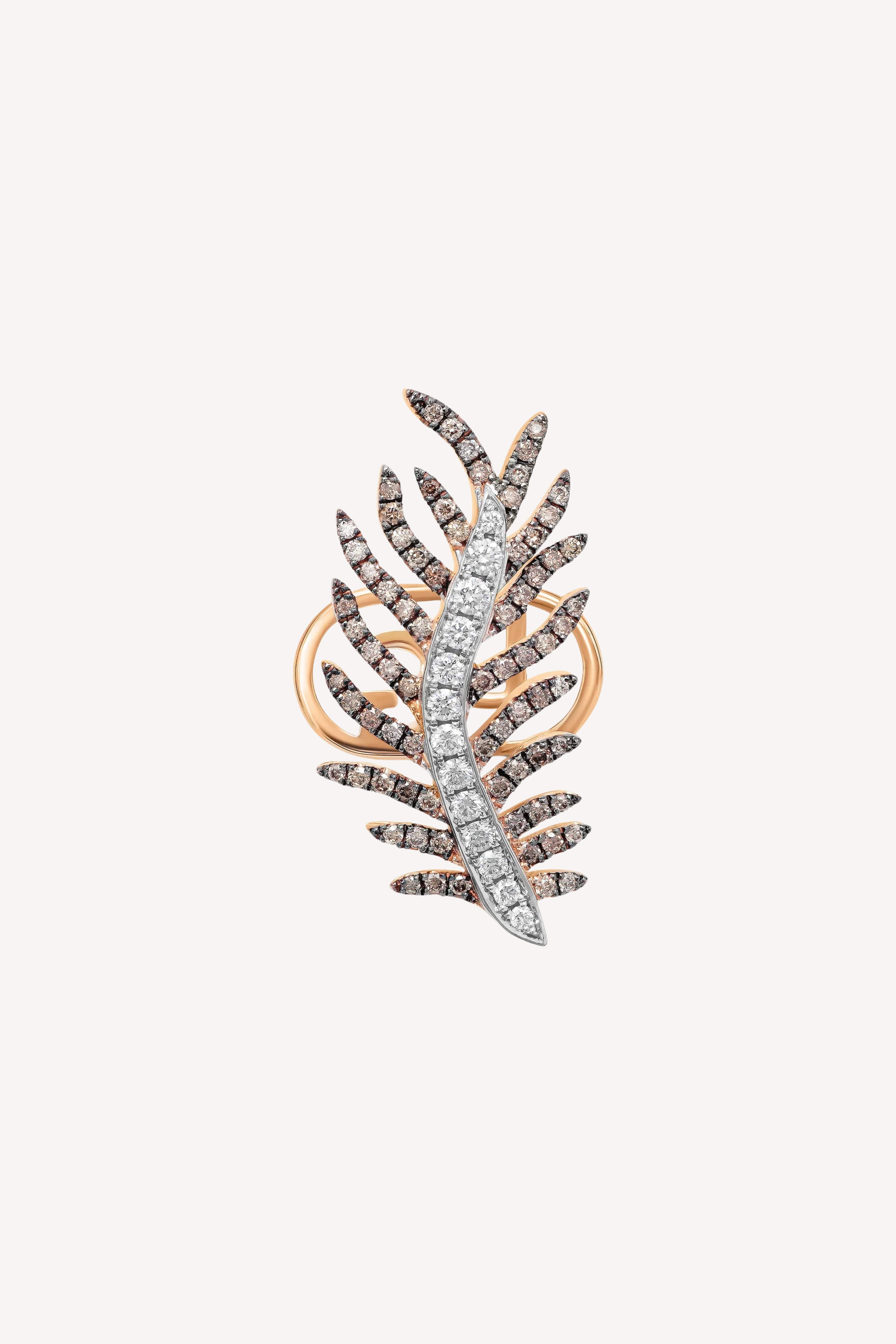 Feathery Charm Cufflink