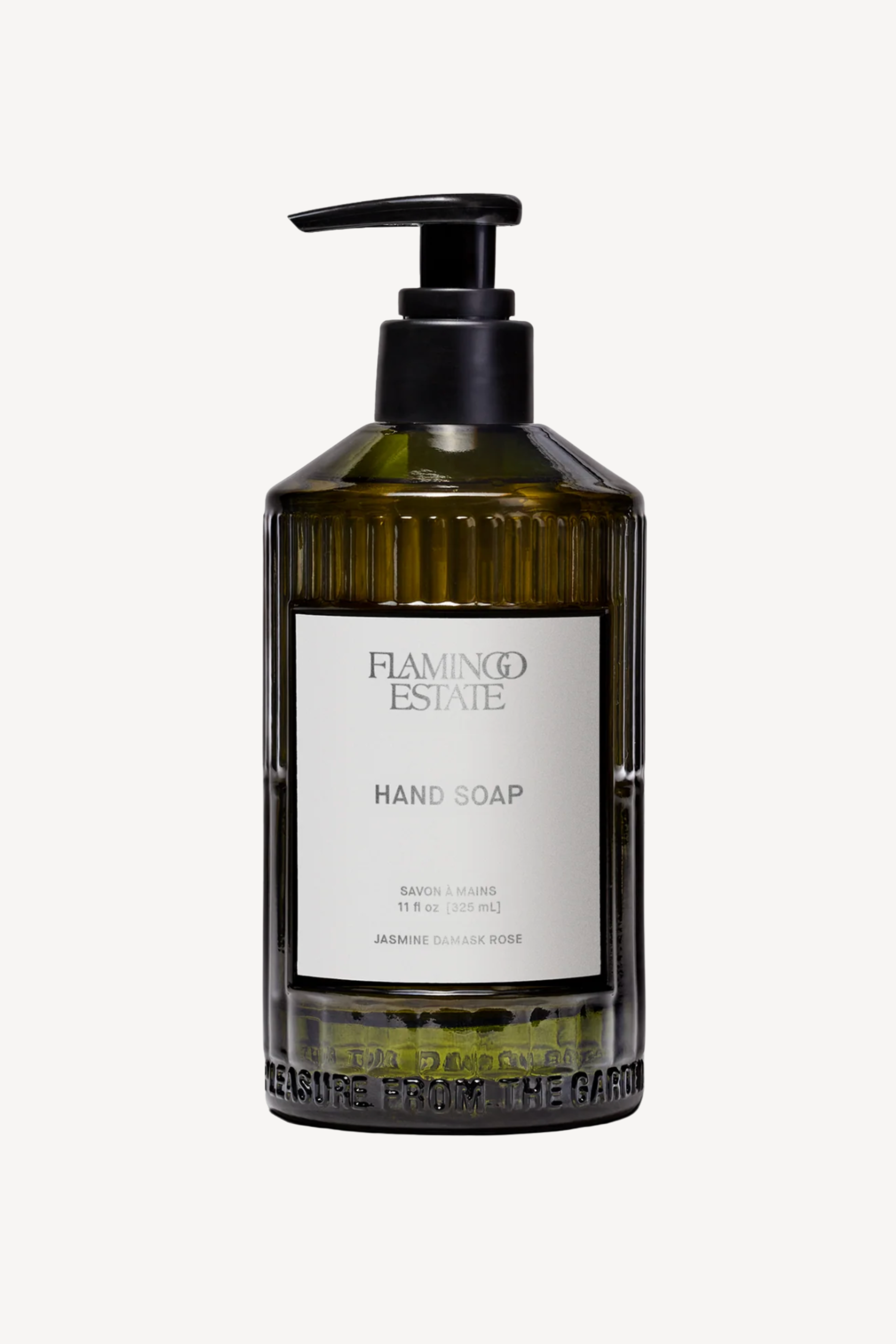 Jasmine Damask Rose Glass Hand Soap