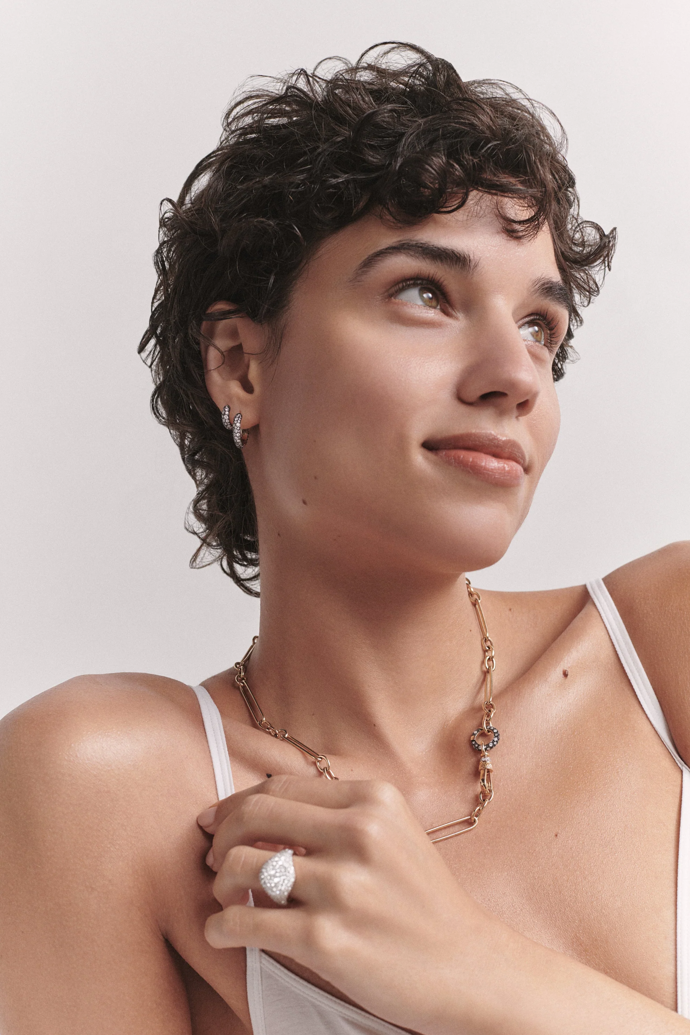 Cognac Diamond Chubby Huggies