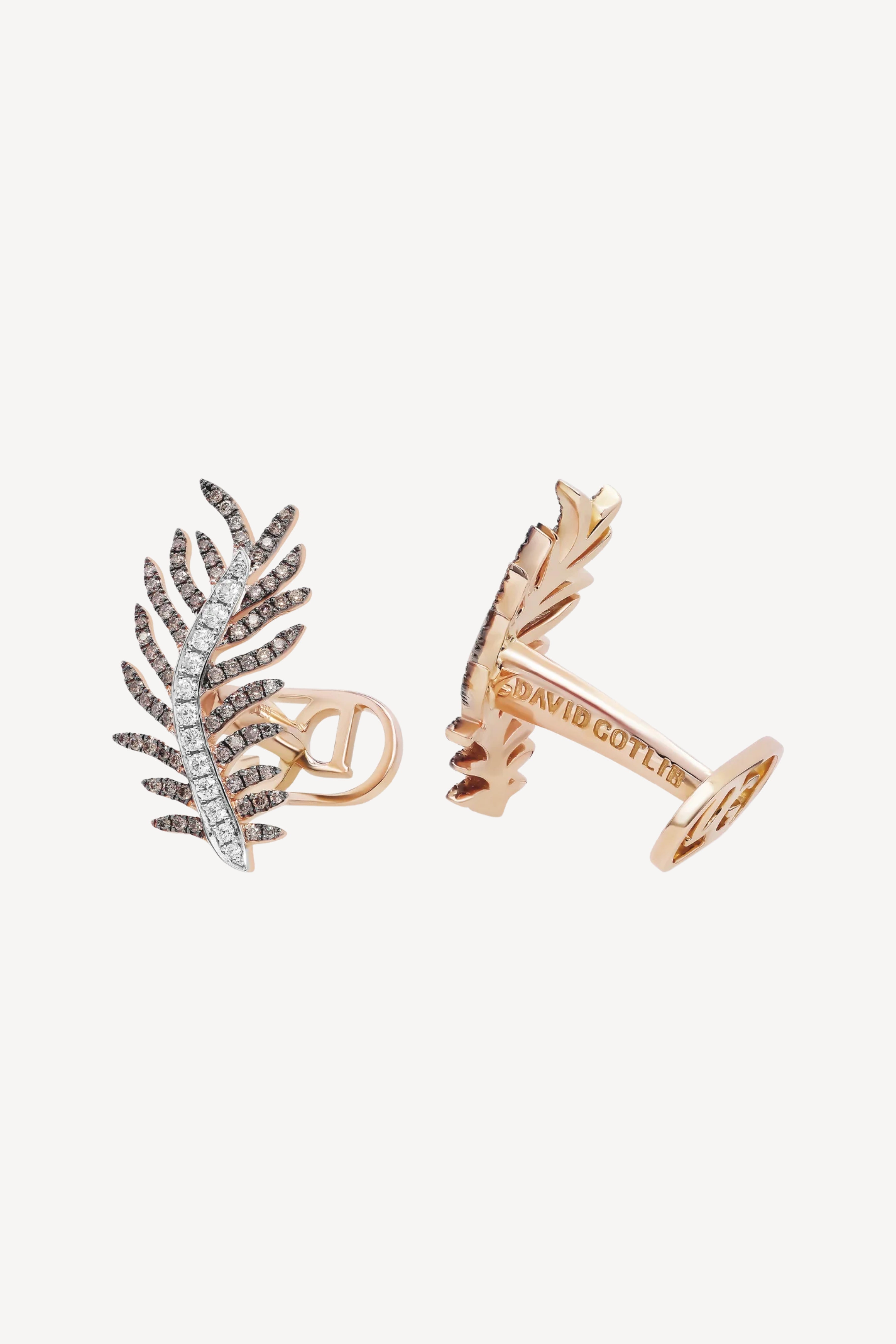 Feathery Charm Cufflink