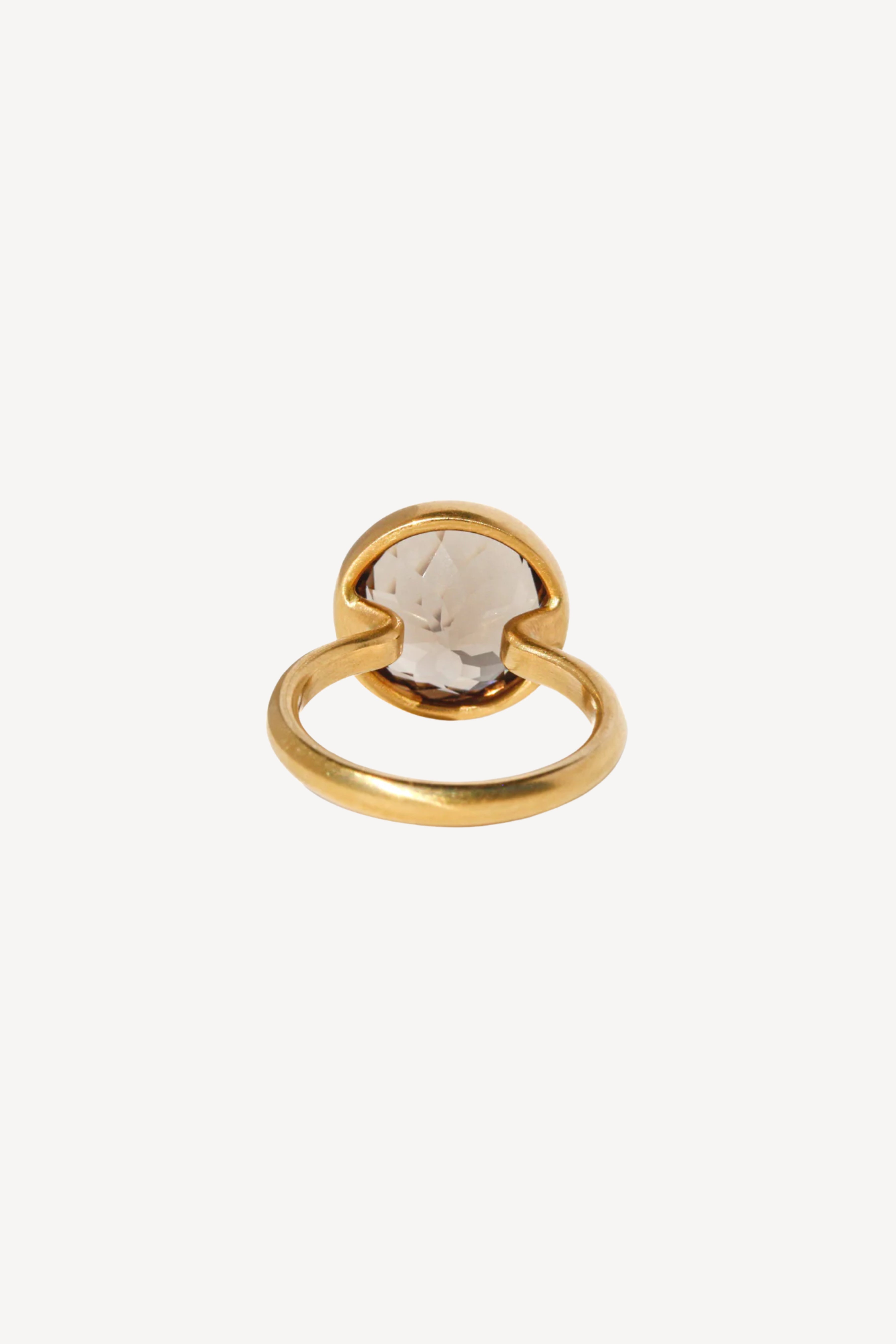 Smokey Quartz Princess Ring