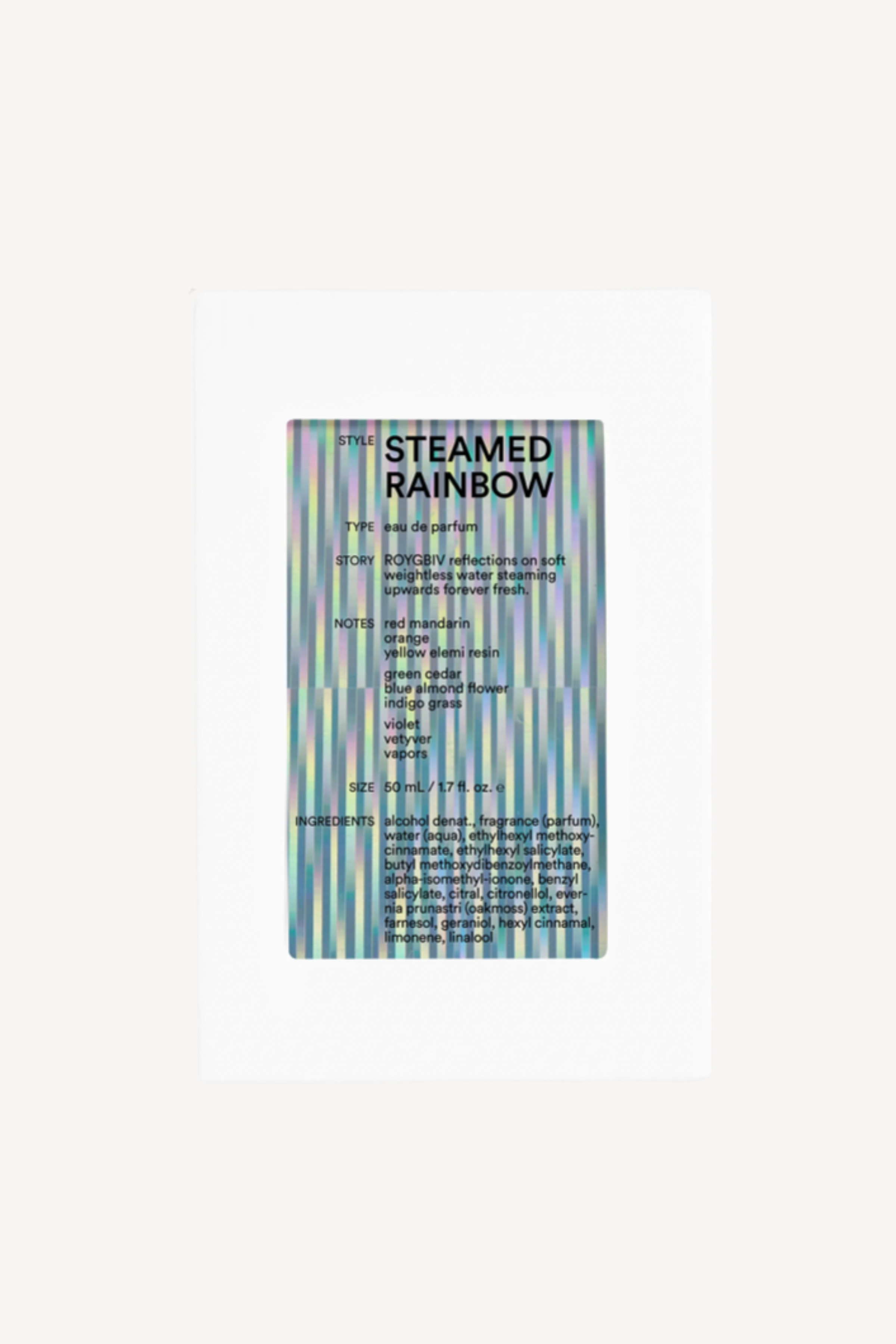 Steamed Rainbow Eau de Parfum