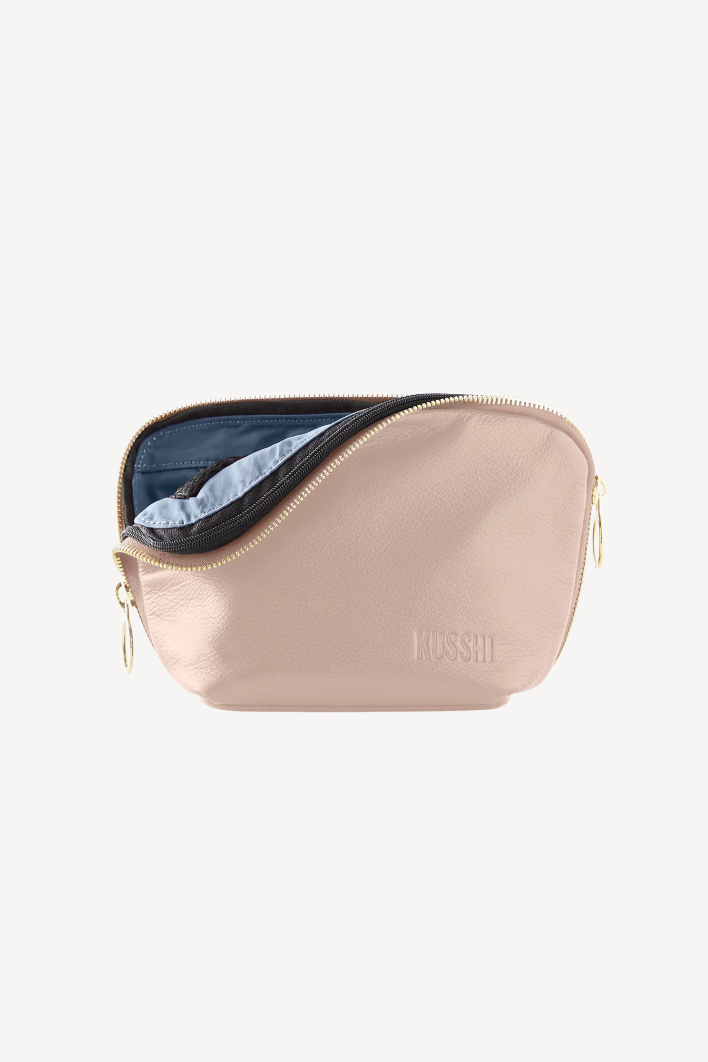 Blush & Grey Everyday Makeup Bag