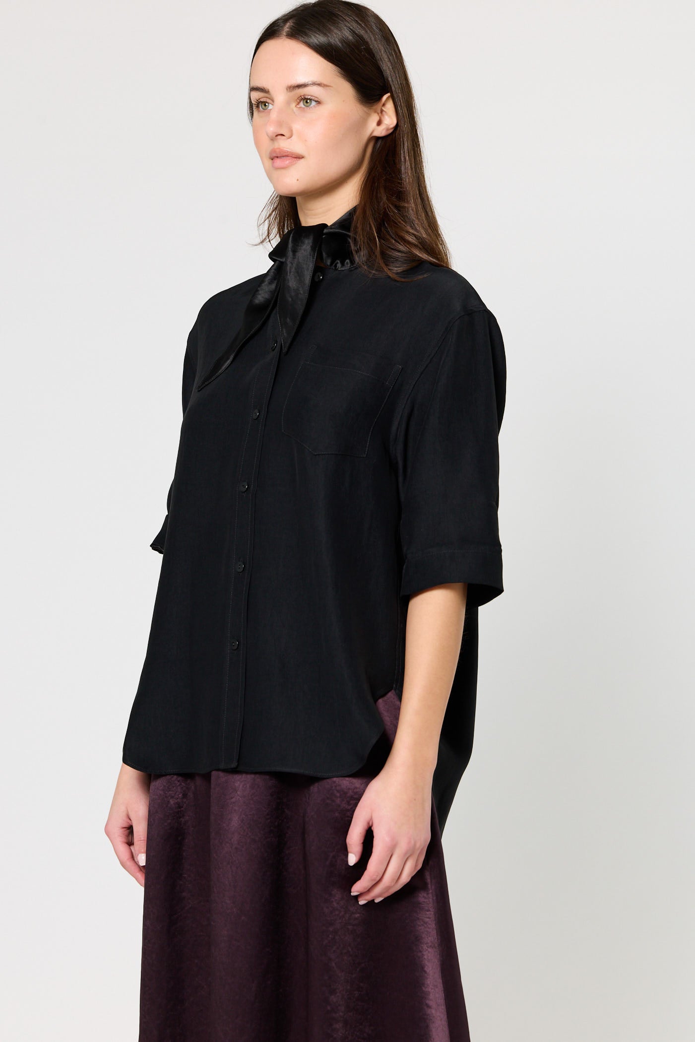 Short Sleeve Tie Shirt