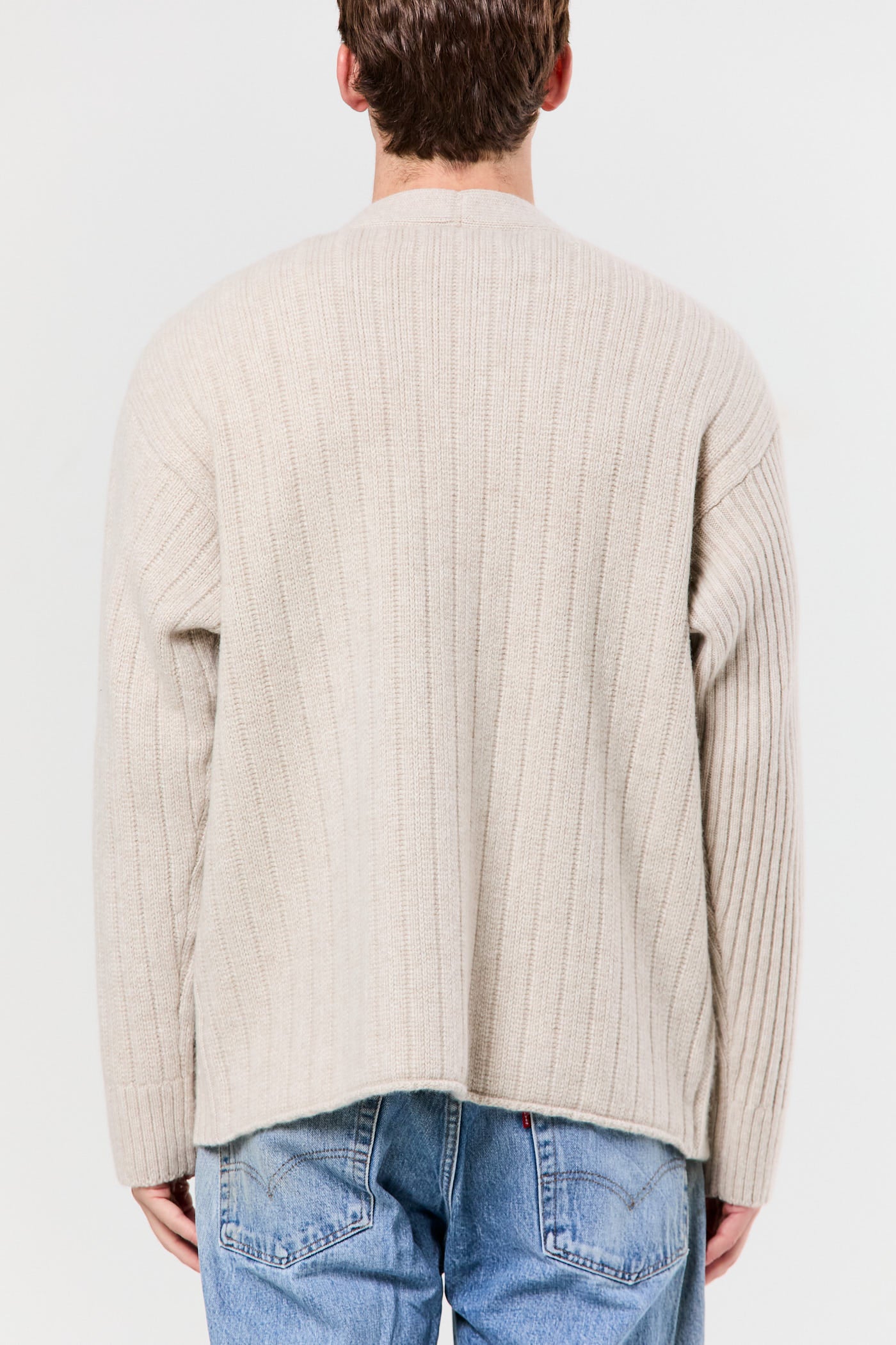 Ribbed Cigar Cardigan