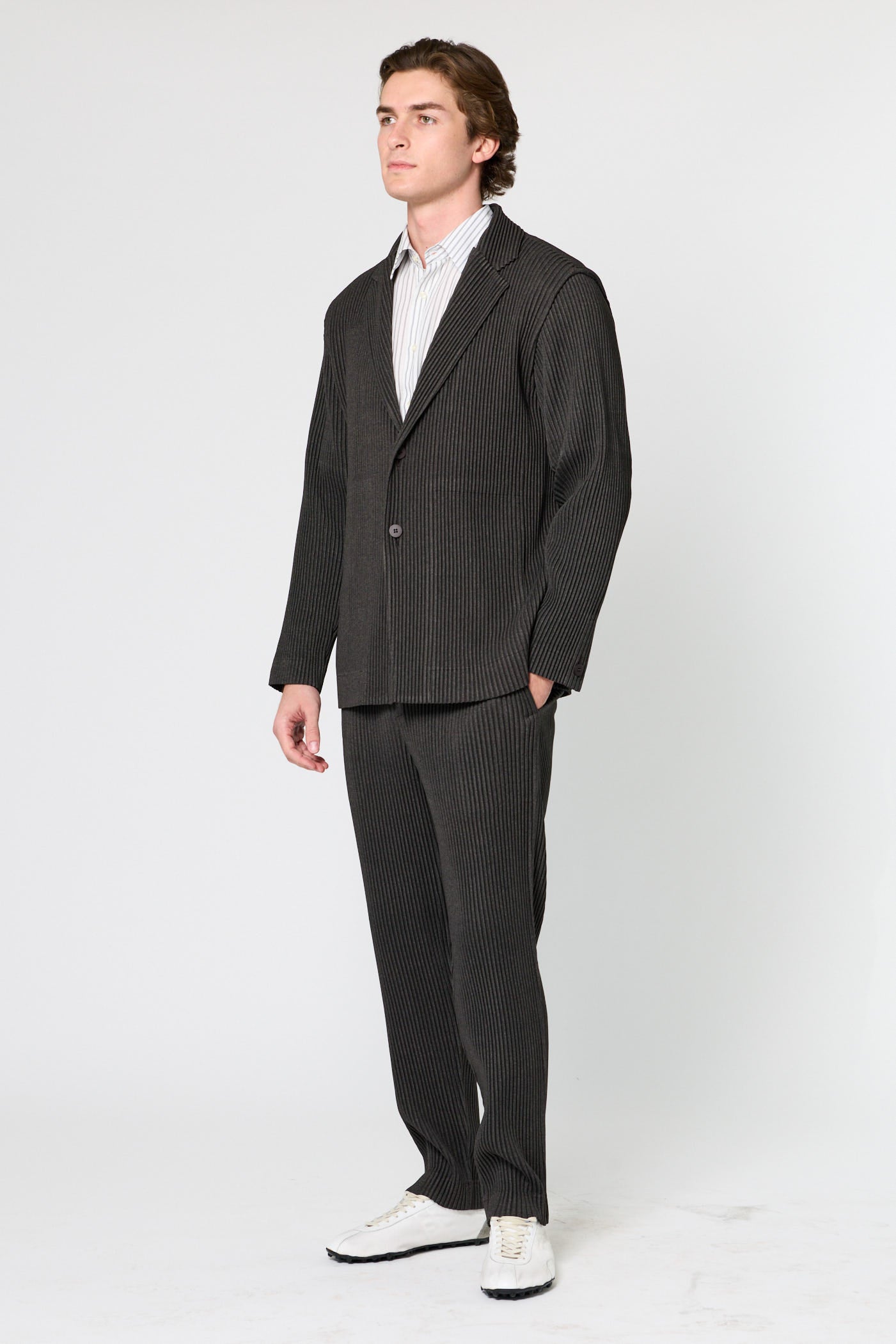 Wool Like Light Jacket