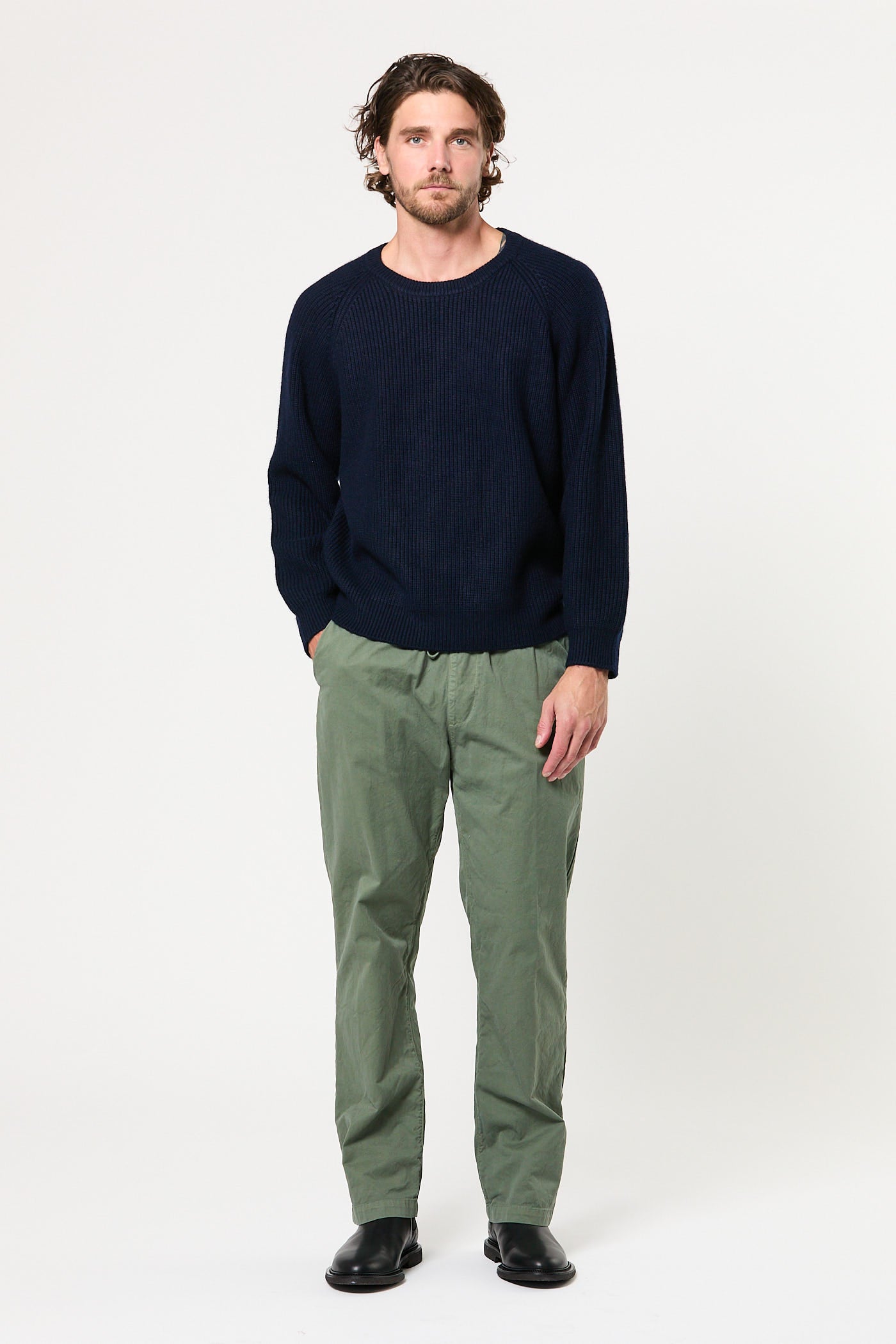 Wool Cashmere Crewneck