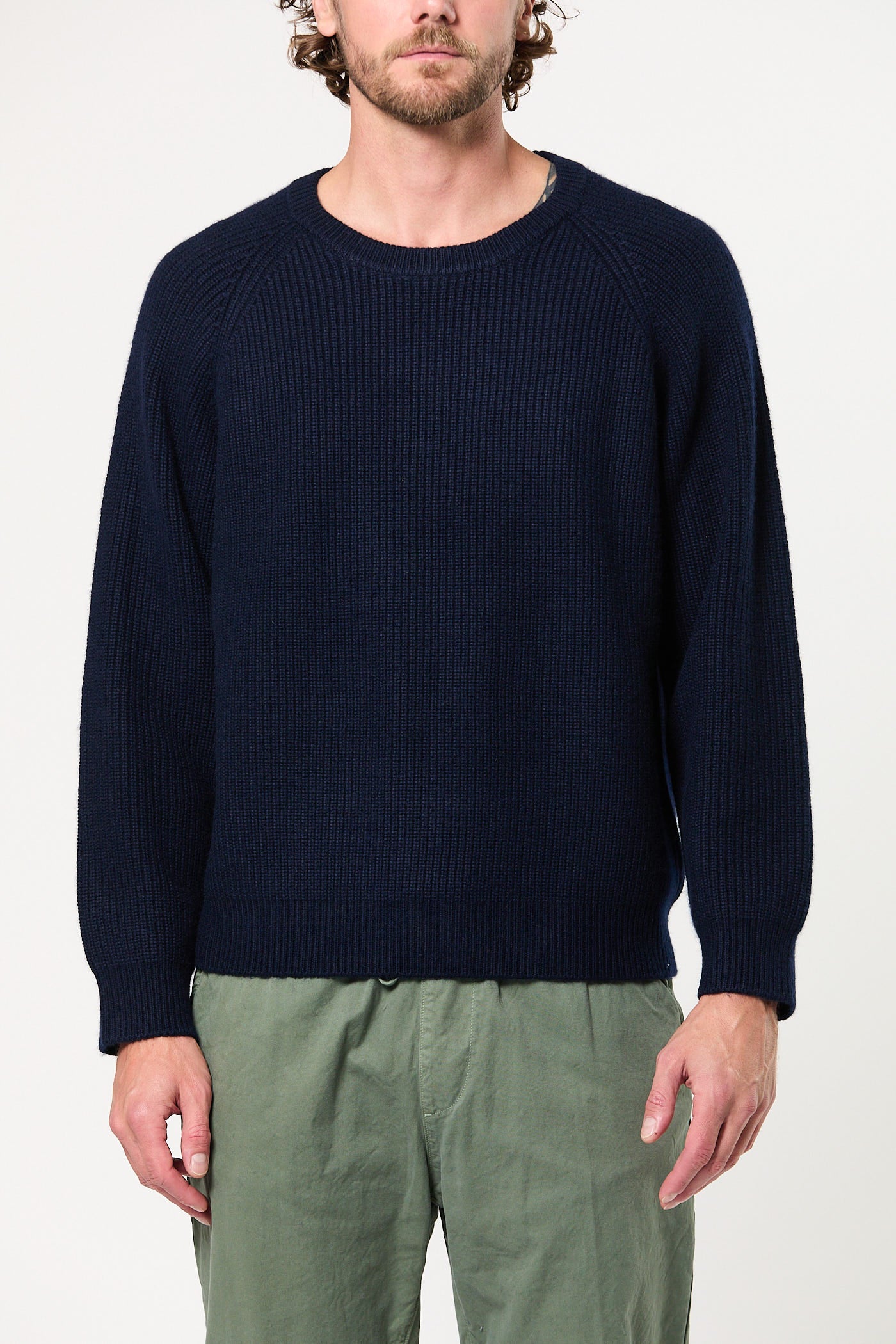 Wool Cashmere Crewneck