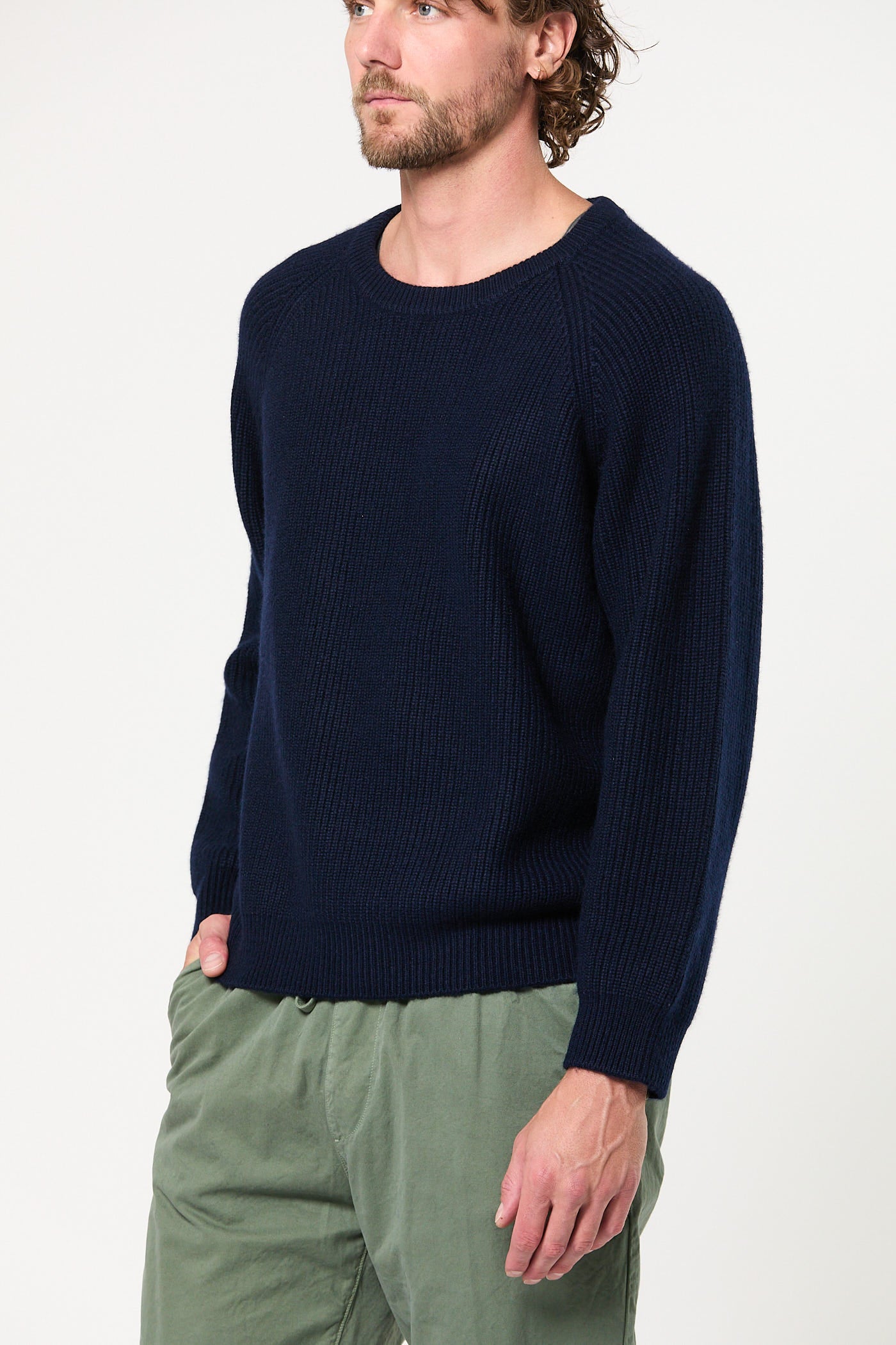 Wool Cashmere Crewneck