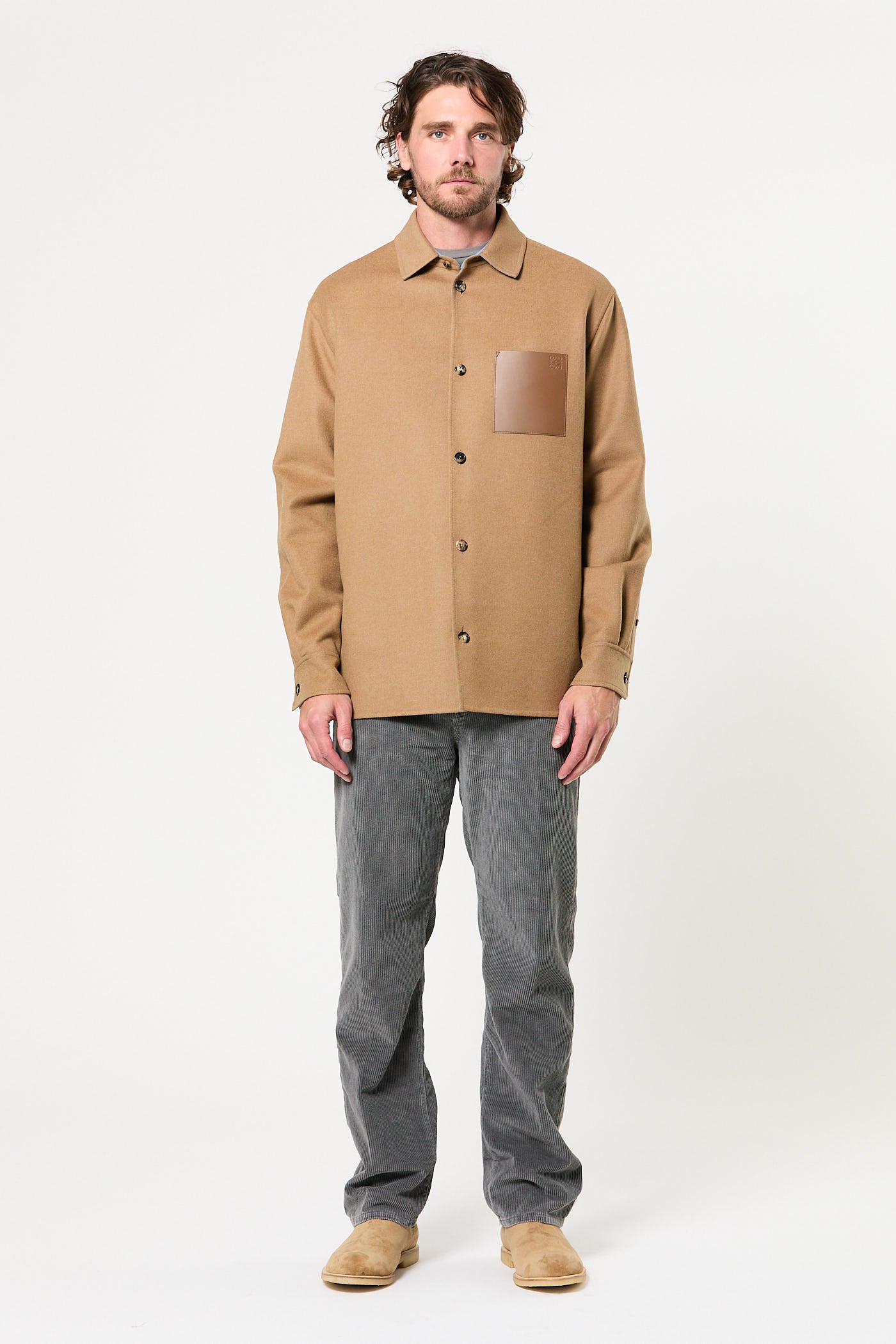 Camel Overshirt