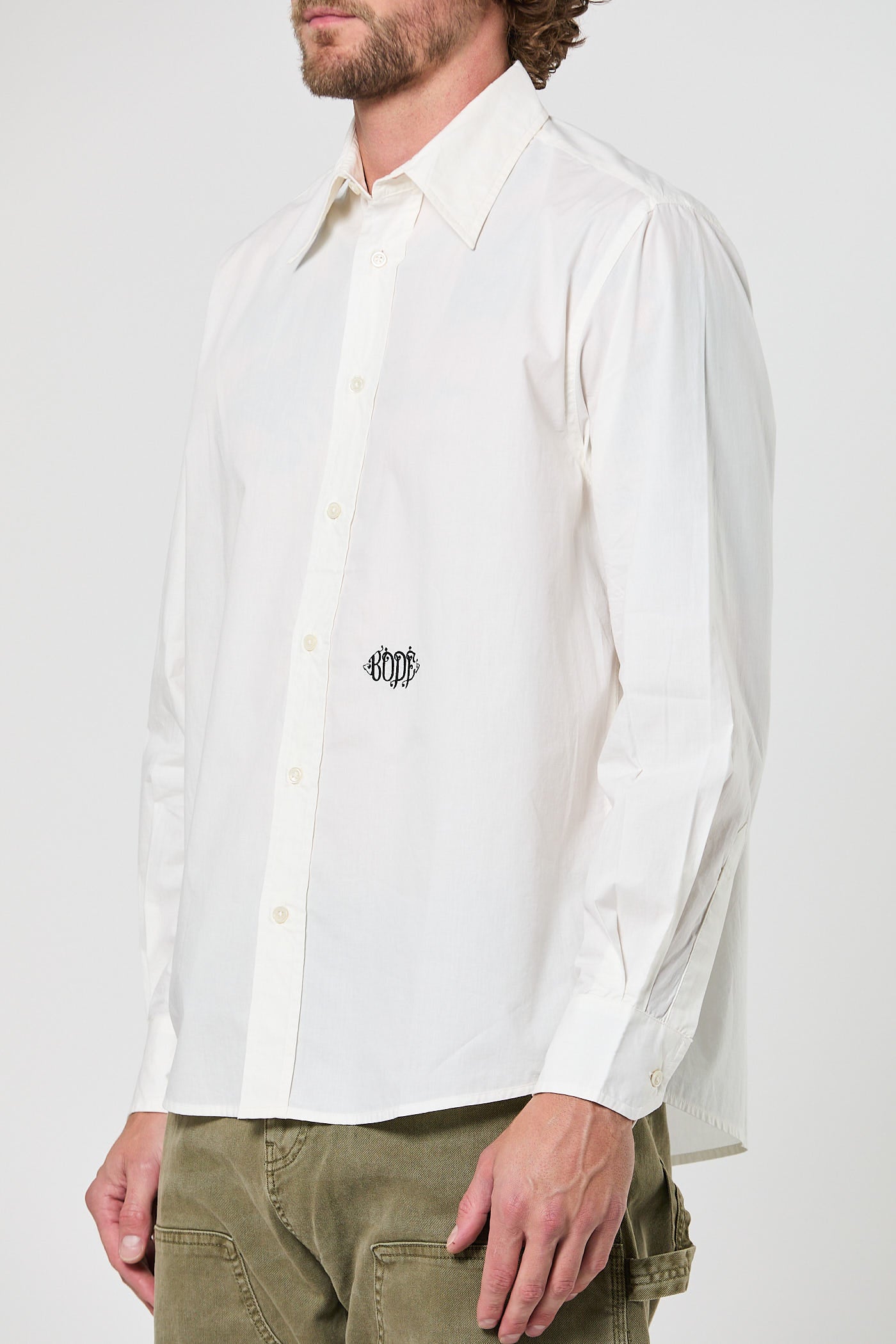 Monogrammed Poplin Shirt