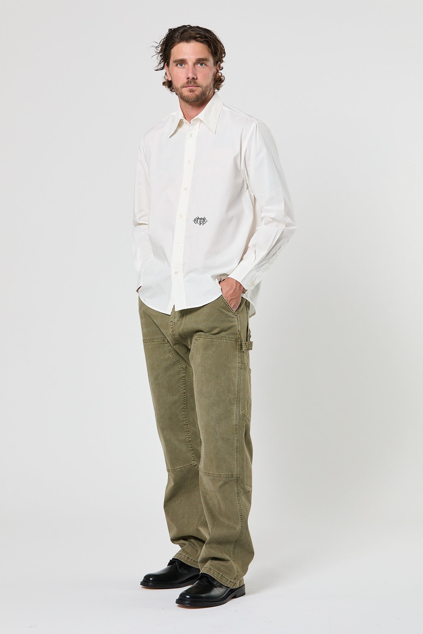 Monogrammed Poplin Shirt