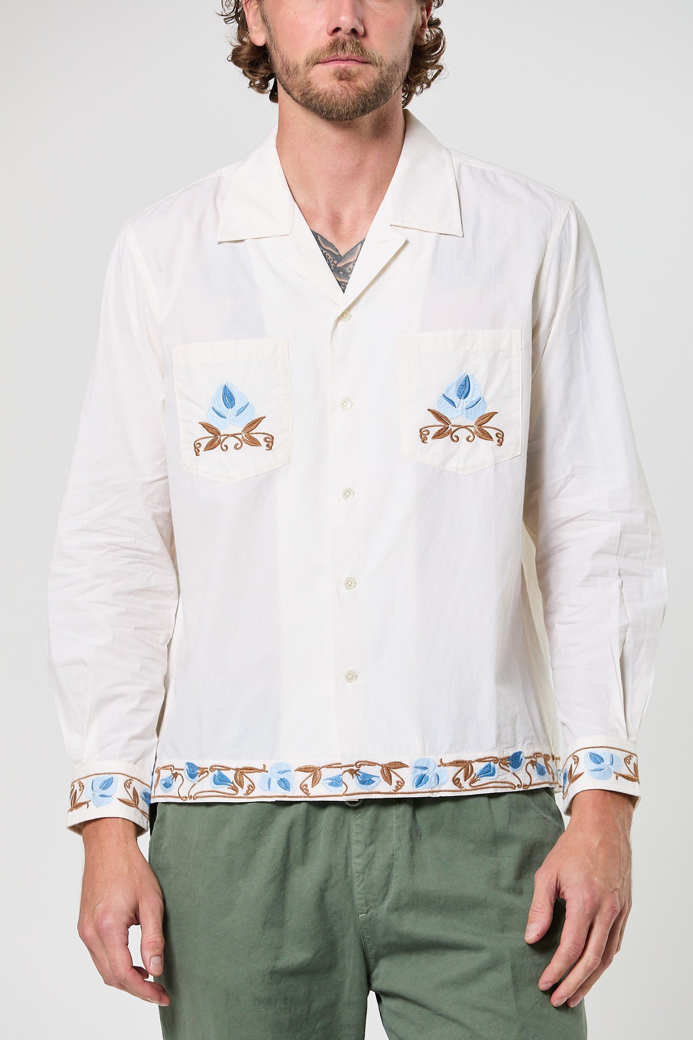 Nouveau Vine Long Sleeve Shirt