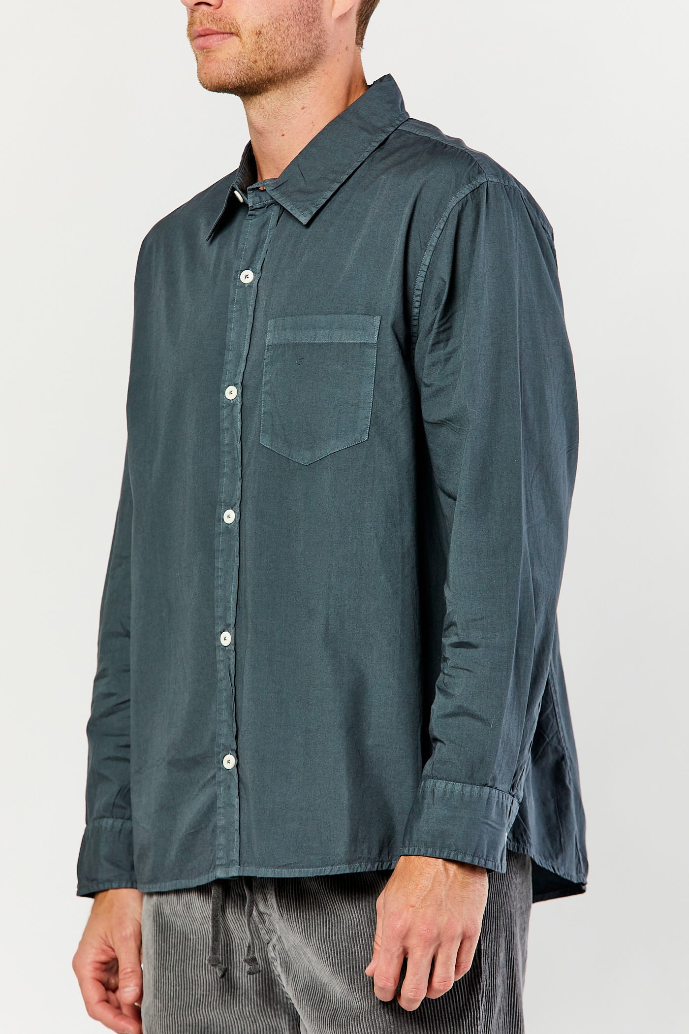 Washed Poplin Shirt