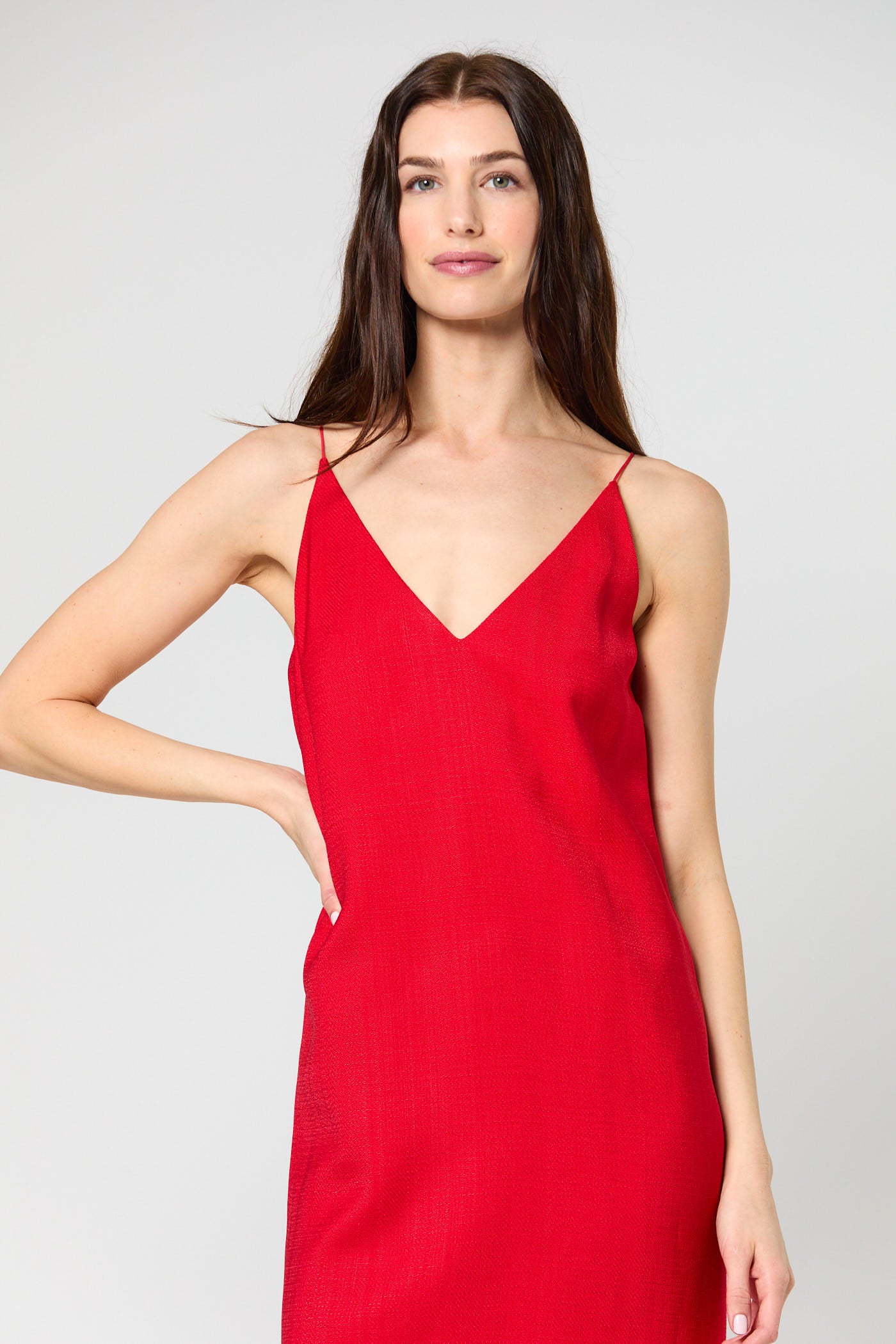 Bella Short V-Neck Dress