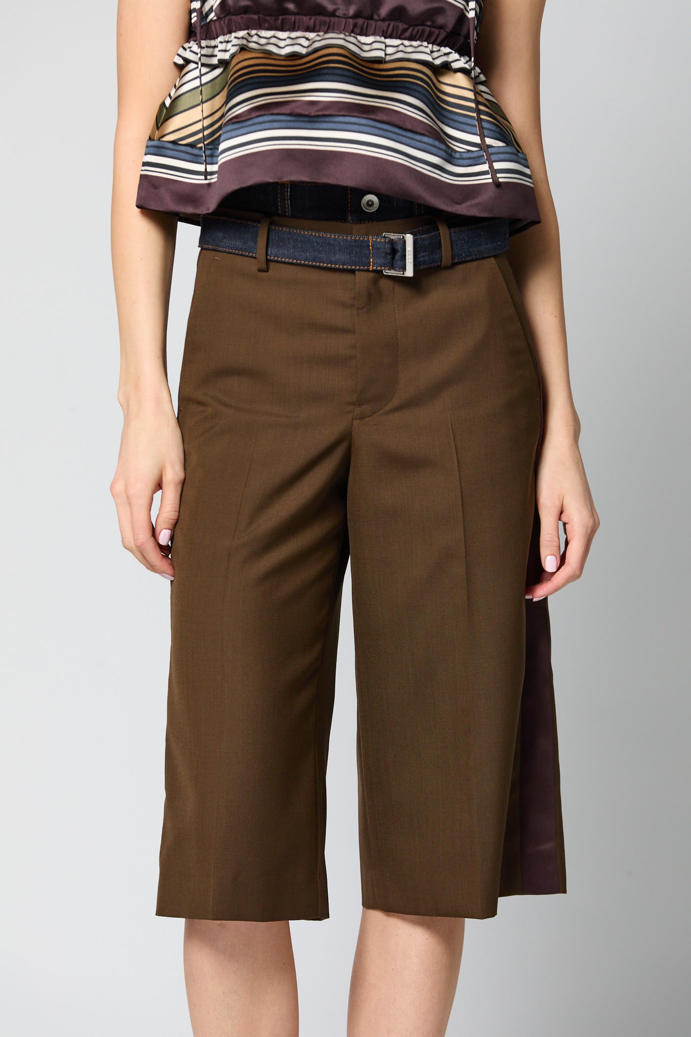 Suiting x Denim Pants