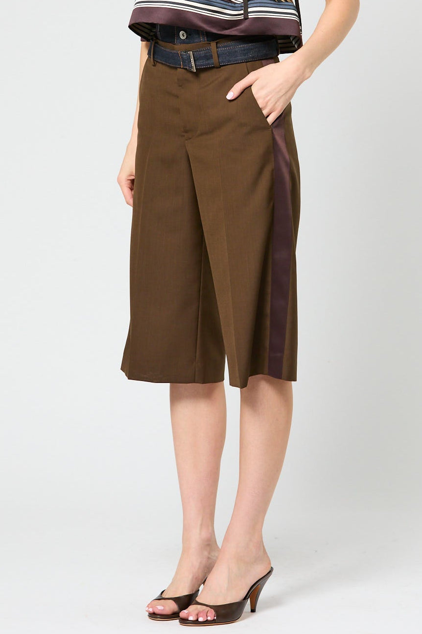 Suiting x Denim Pants