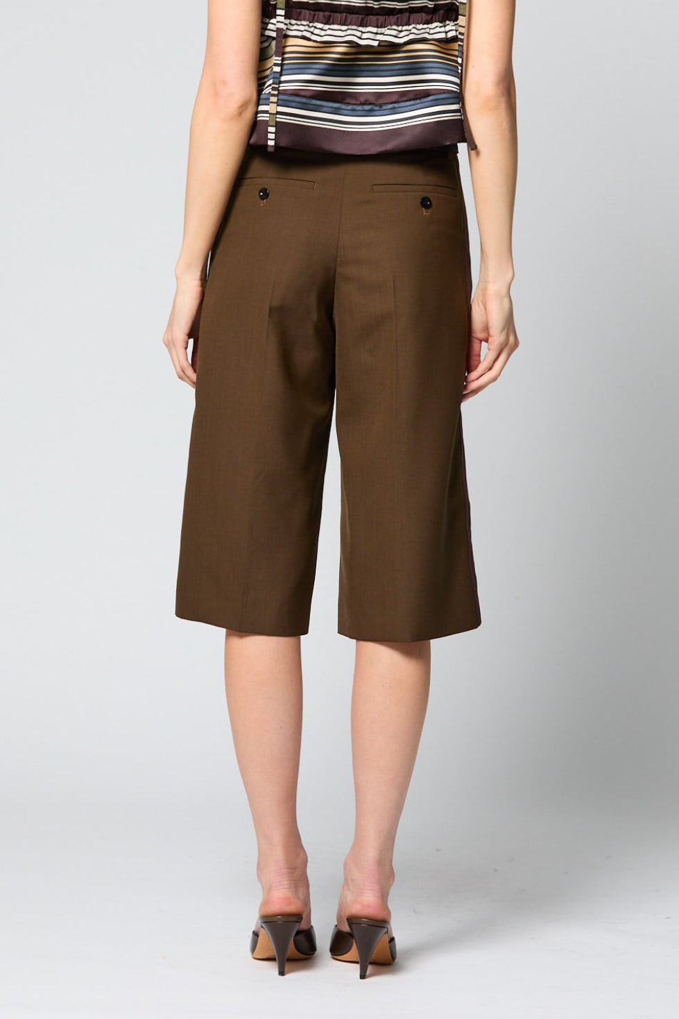 Suiting x Denim Pants