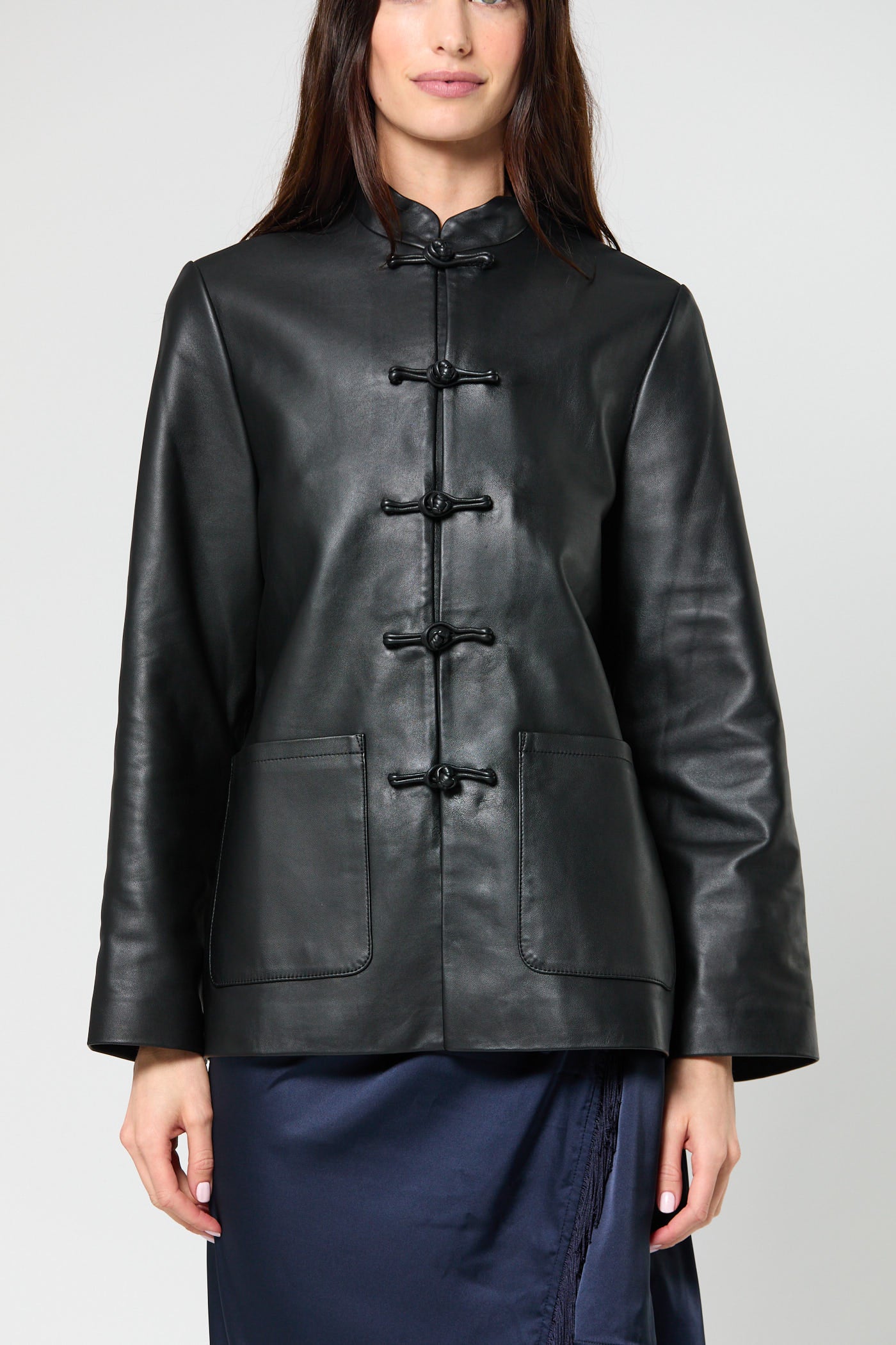 Leather Maggio Blazer