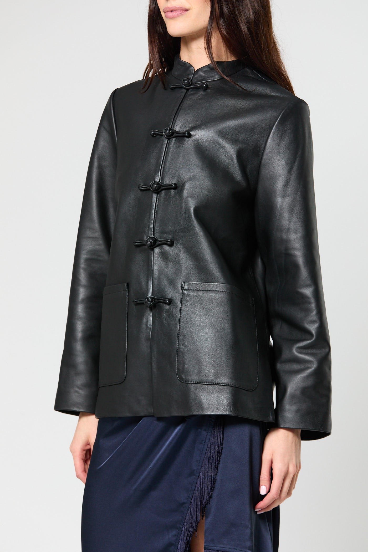 Leather Maggio Blazer