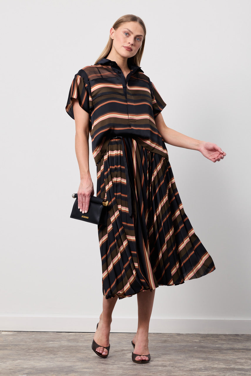 Horizontal Stripe Pullover