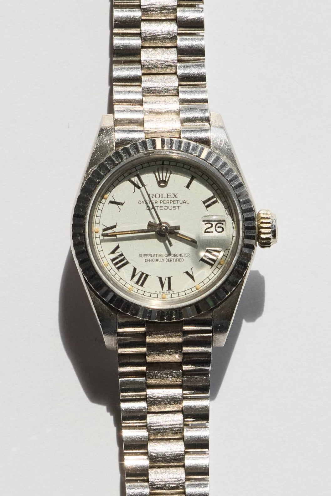 Rolex Datejust 18K White Gold 1976