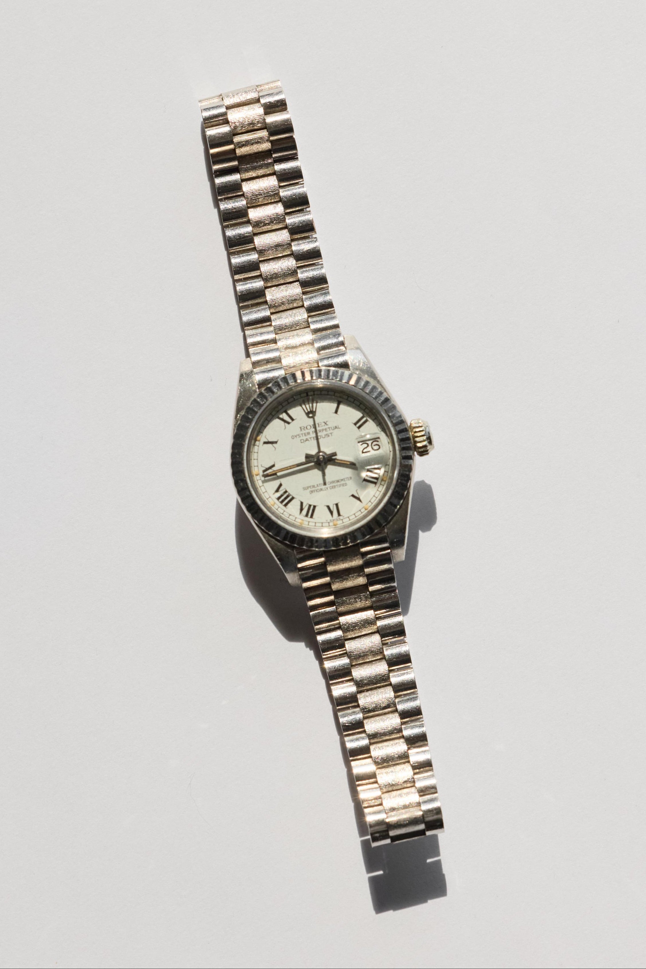 Rolex Datejust 18K White Gold 1976