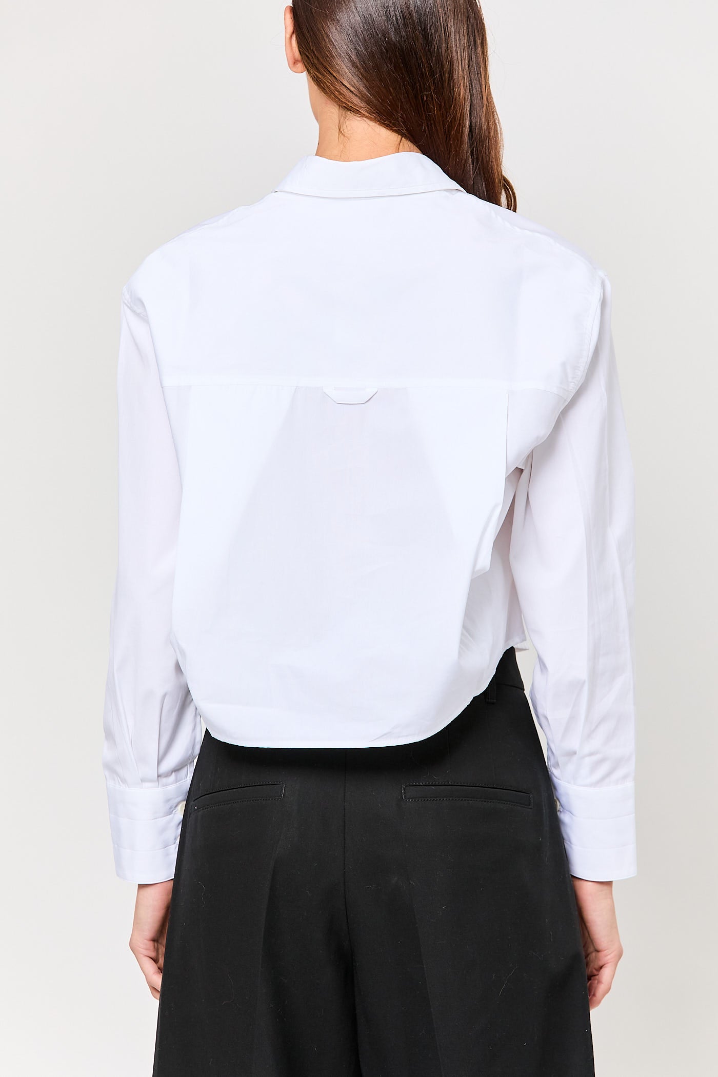 Cropped Oversized Shirt