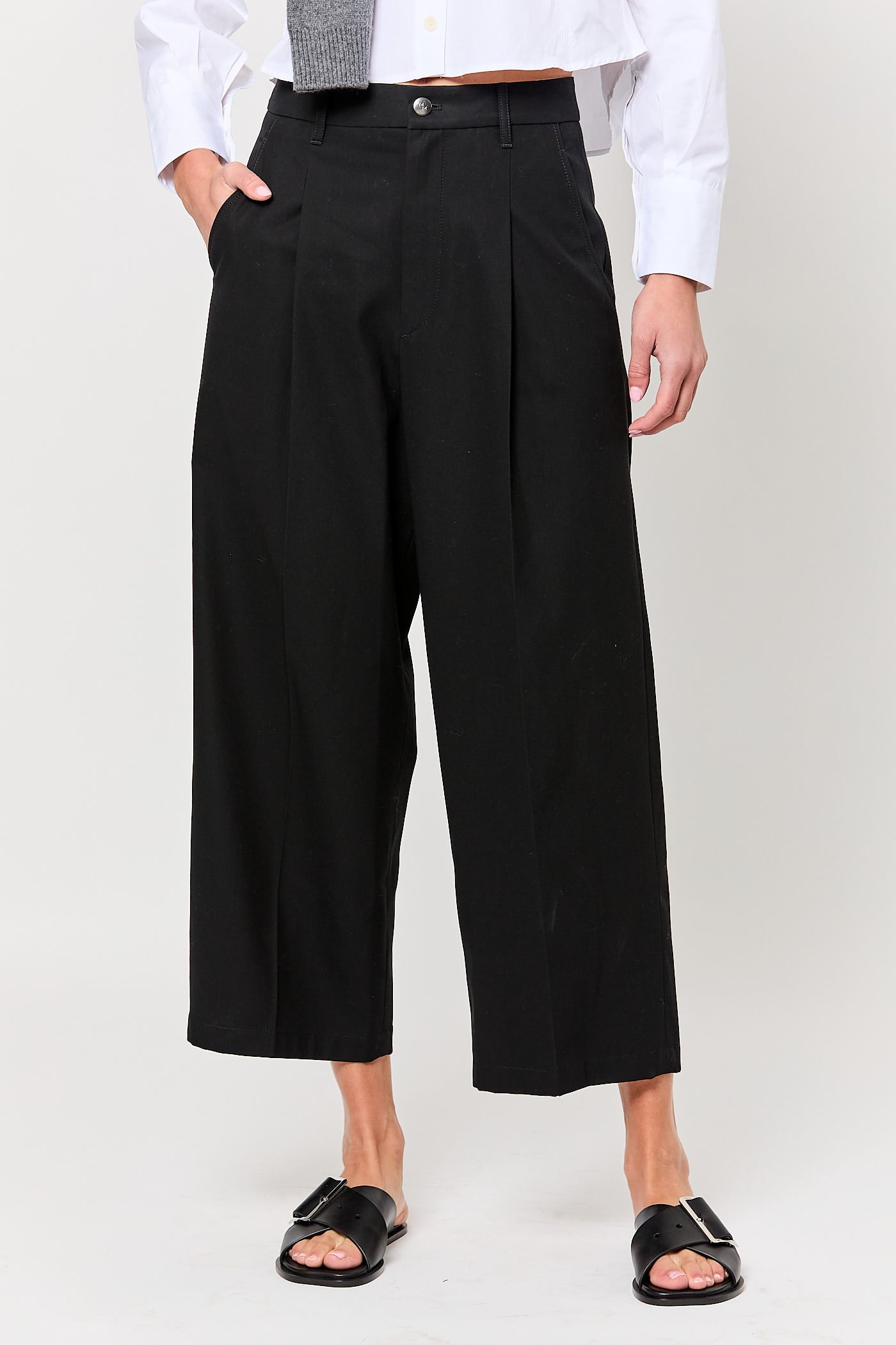 Wide Leg Crop Pant