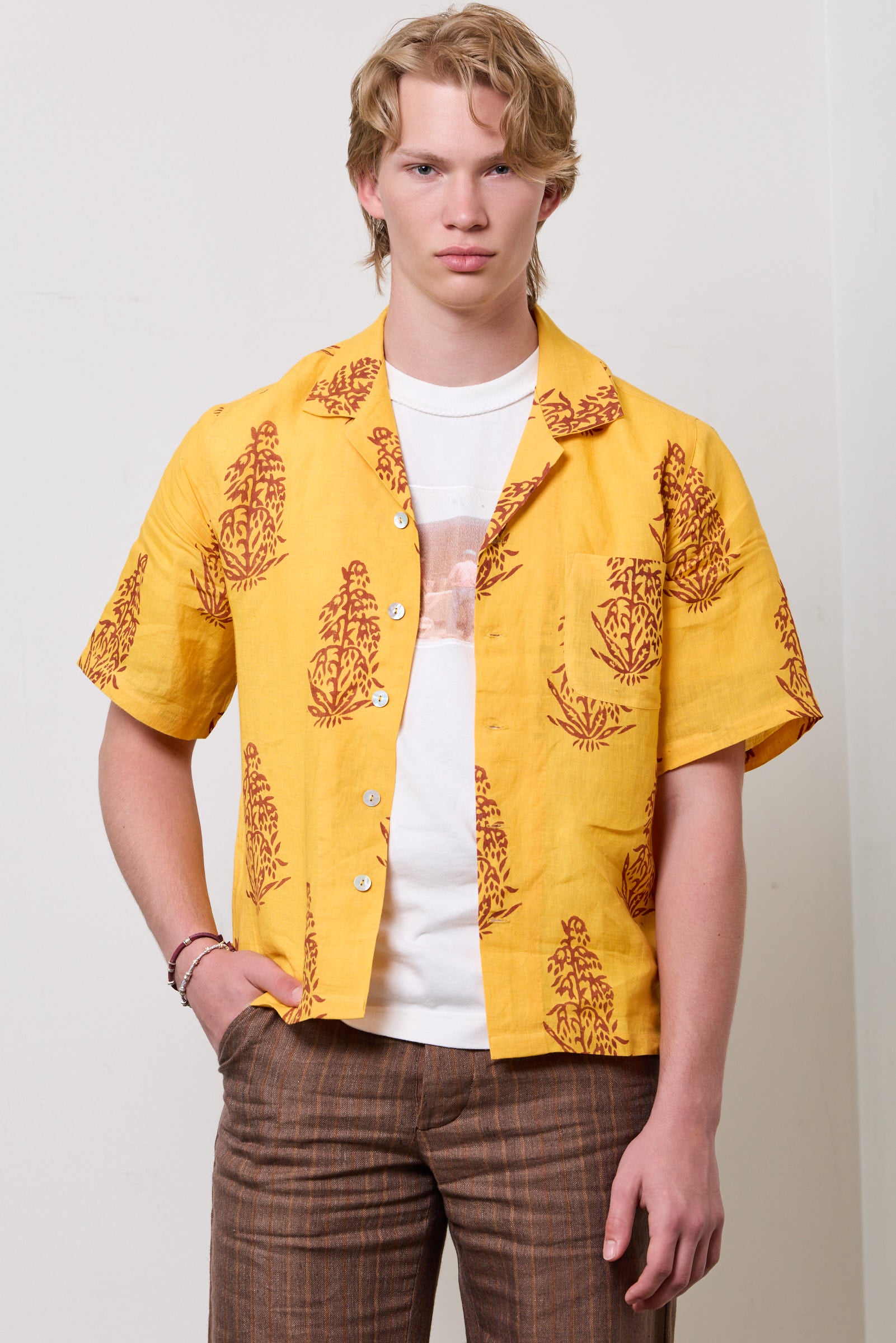 Linen Camp Shirt